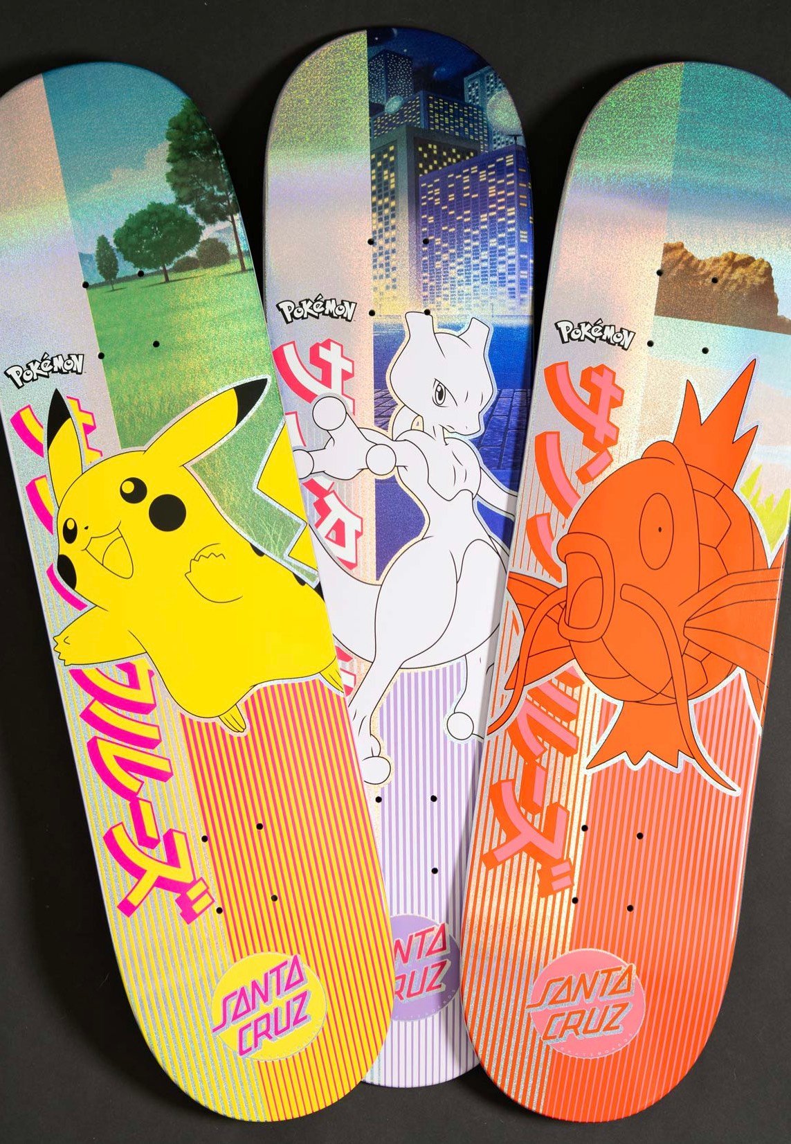 Santa Cruz x Pokémon - Blind Bag 8.0 x 31.6 - Skate Deck | Neutral-Image