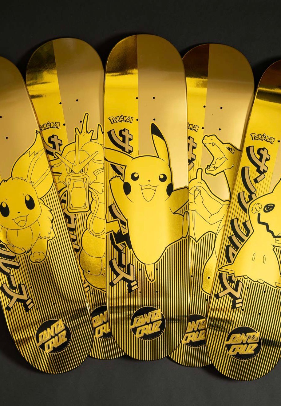 Santa Cruz x Pokémon - Blind Bag 8.0 x 31.6 - Skate Deck | Neutral-Image