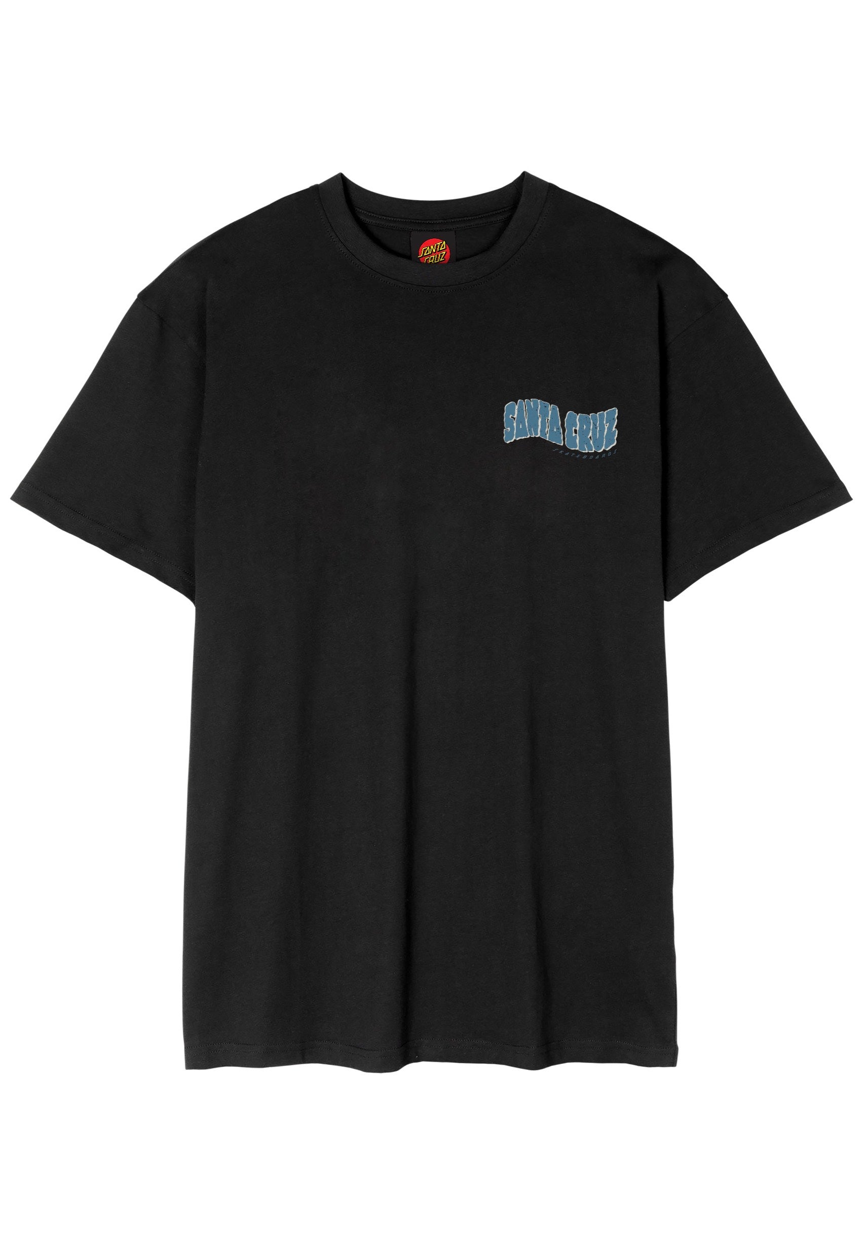 Santa Cruz - Tiki Hand Strip Black - T-Shirt | Men-Image