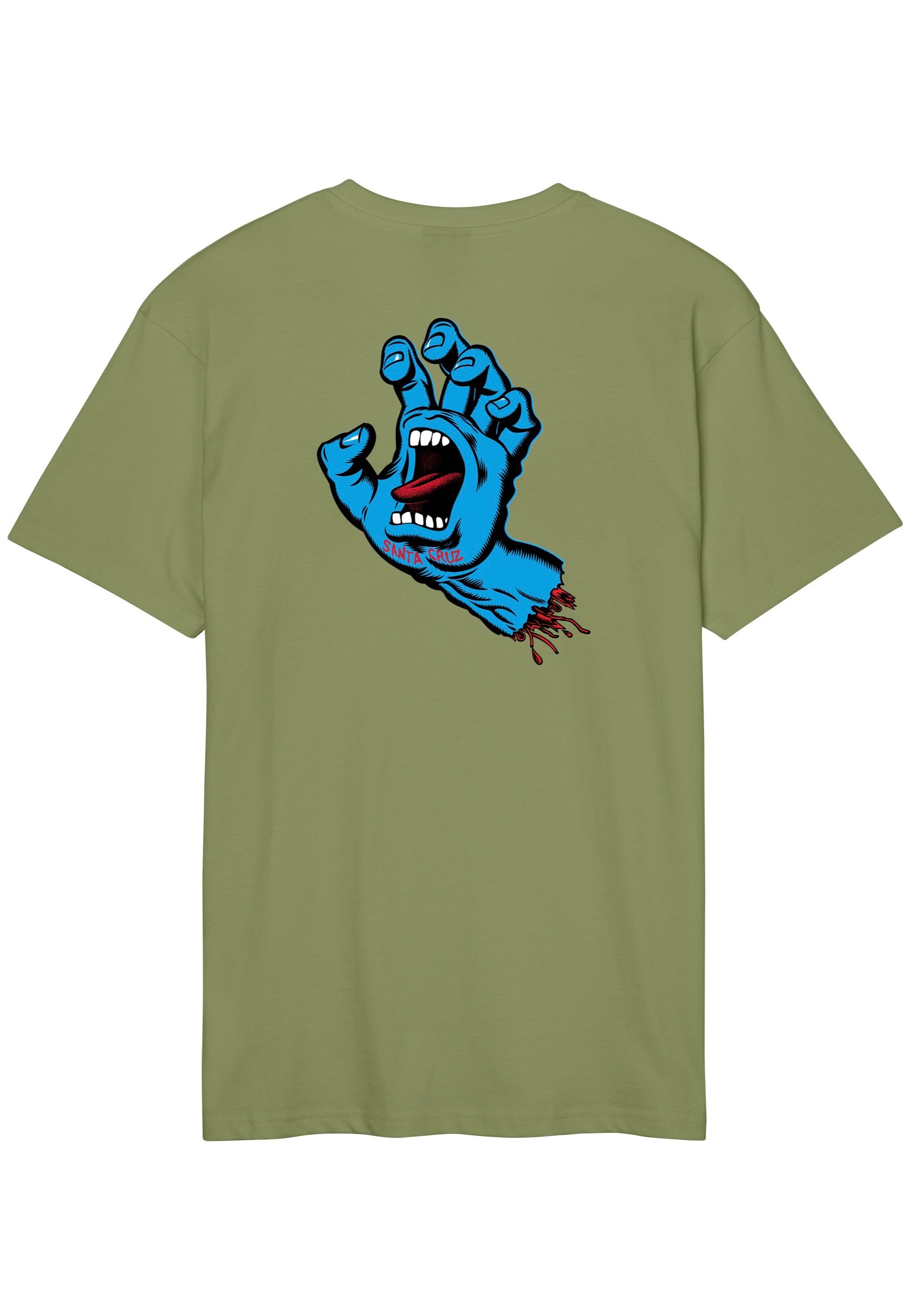 Santa Cruz - Screaming Hand Chest Iguana - T-Shirt | Men-Image