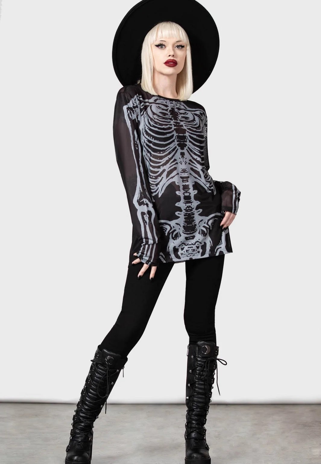 Killstar - Scapula Black - Longsleeve | Women-Image