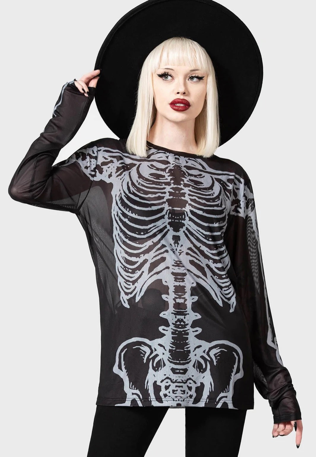 Killstar - Scapula Black - Longsleeve | Women-Image