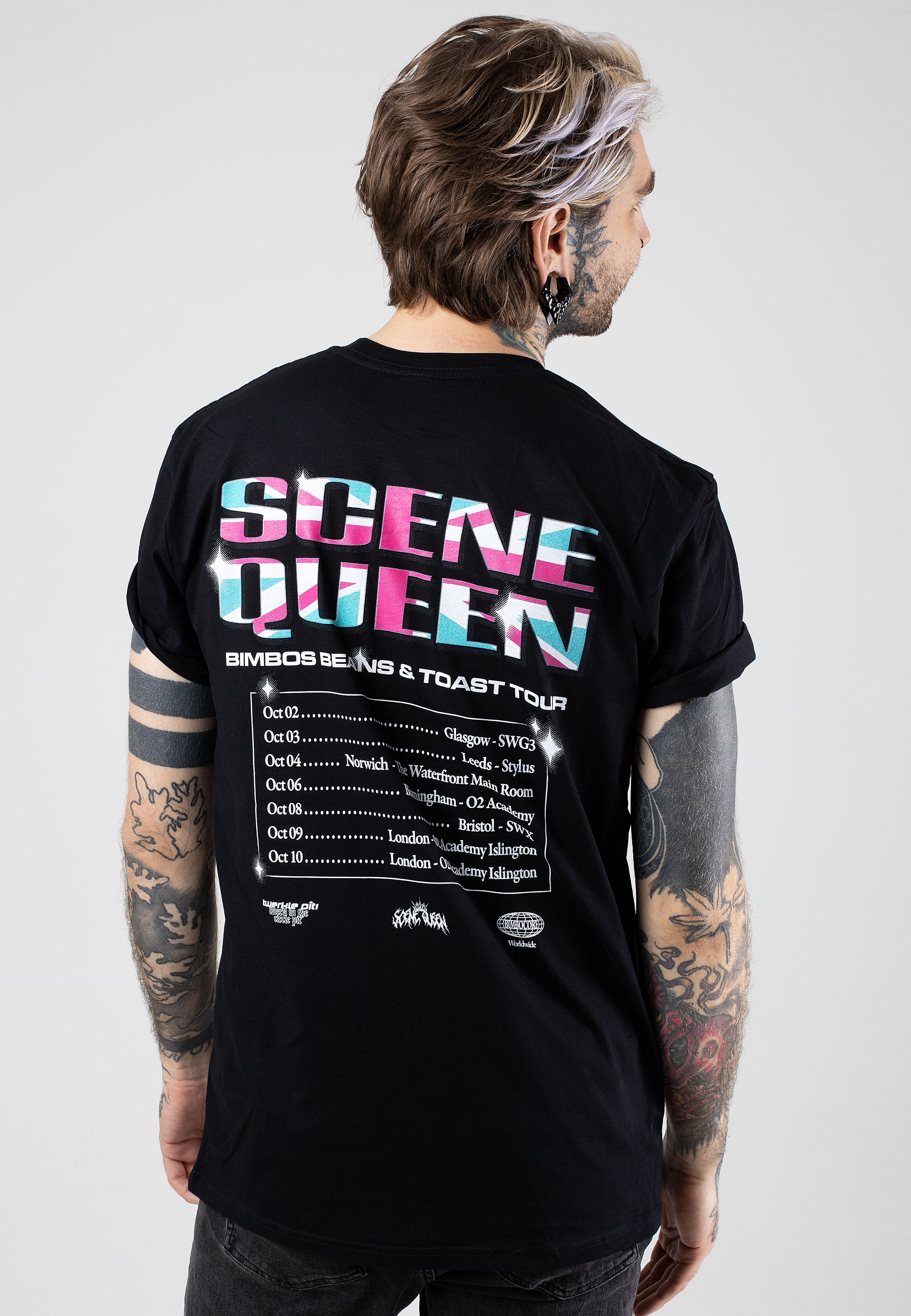 Scene Queen - Beans And Toast Tour 2023 - T-Shirt | Men-Image