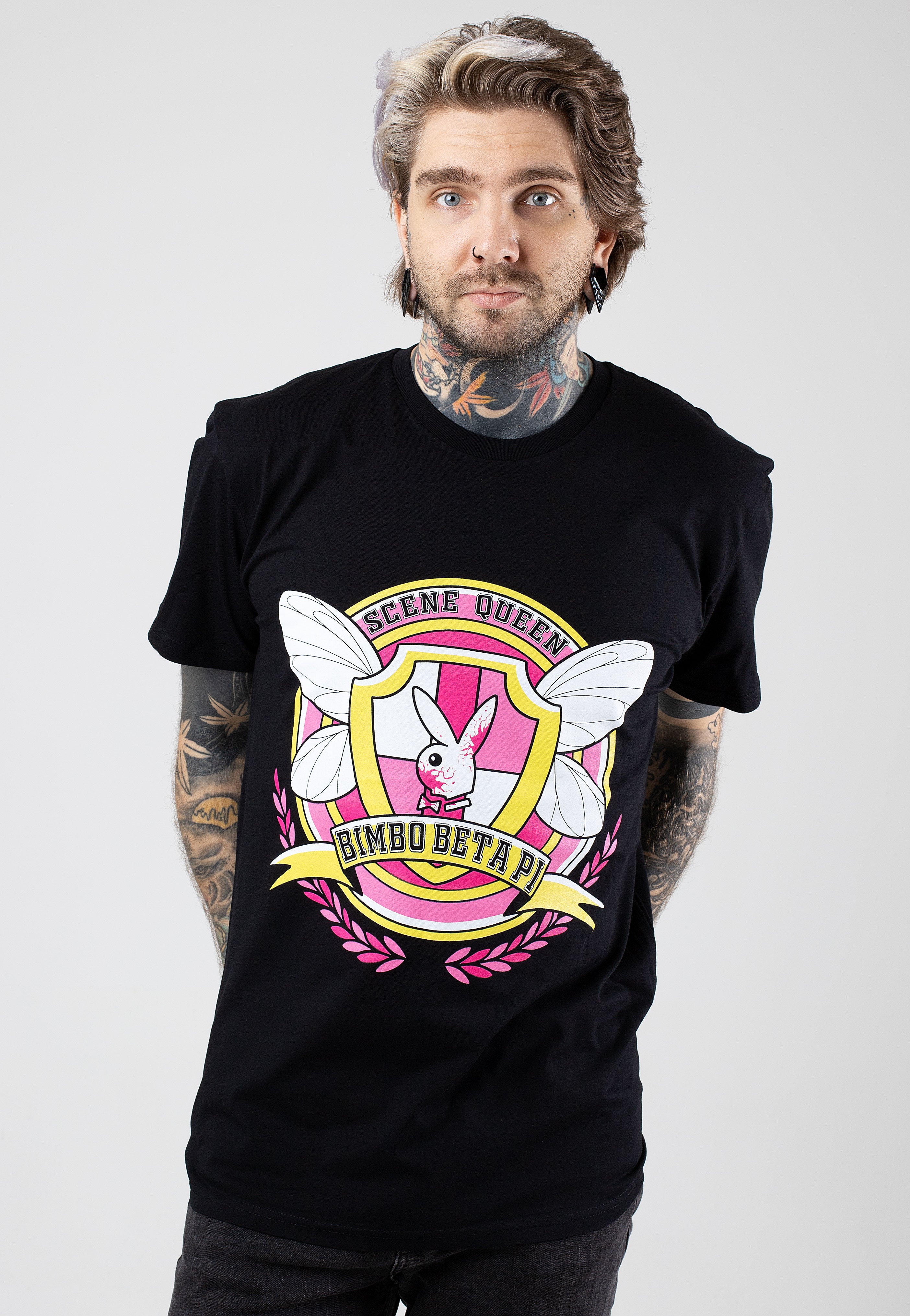 Scene Queen - Beta Pi Bunny - T-Shirt | Men-Image