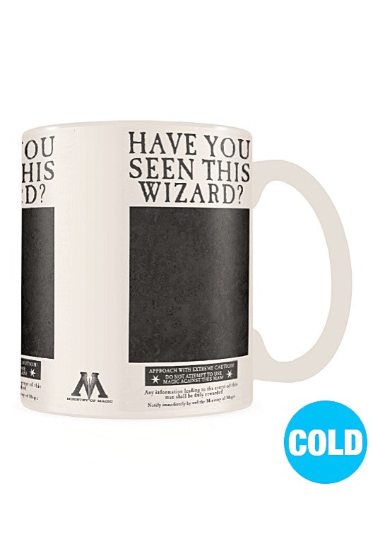 Harry Potter - Wanted Sirius Black Heat Change - Mug | Neutral-Image