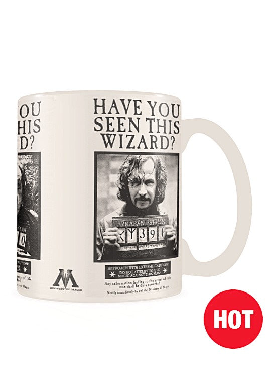 Harry Potter - Wanted Sirius Black Heat Change - Mug | Neutral-Image