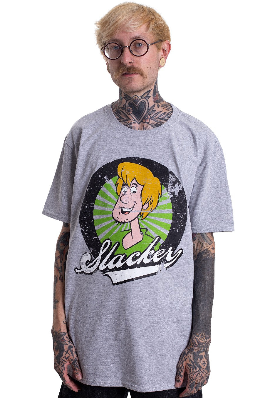 Scooby Doo - Shaggy The Slacker Grey - T-Shirt | Men-Image