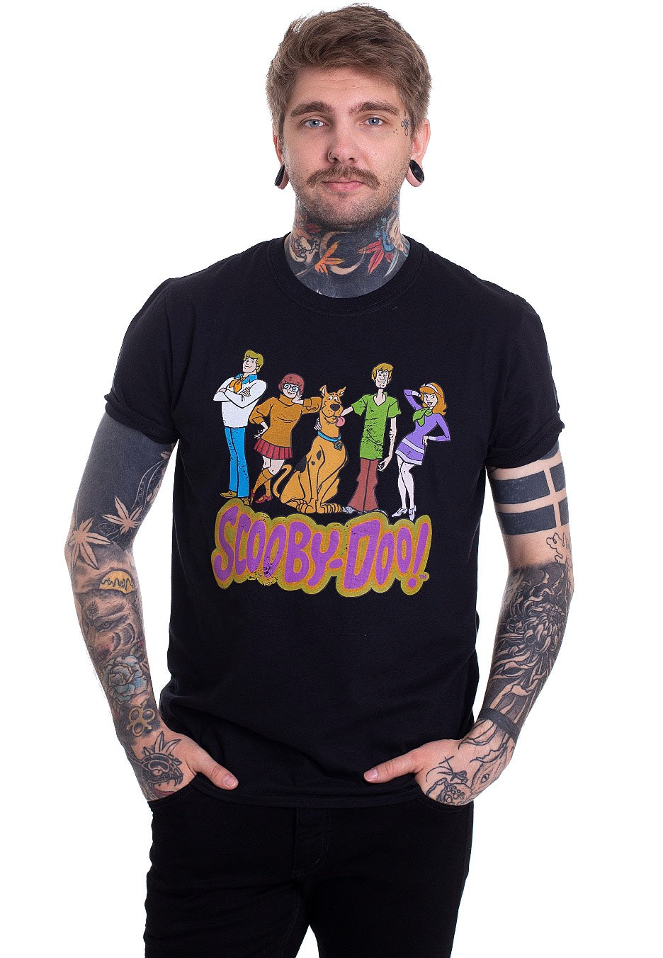 Scooby Doo - Team Distressed - T-Shirt | Men-Image