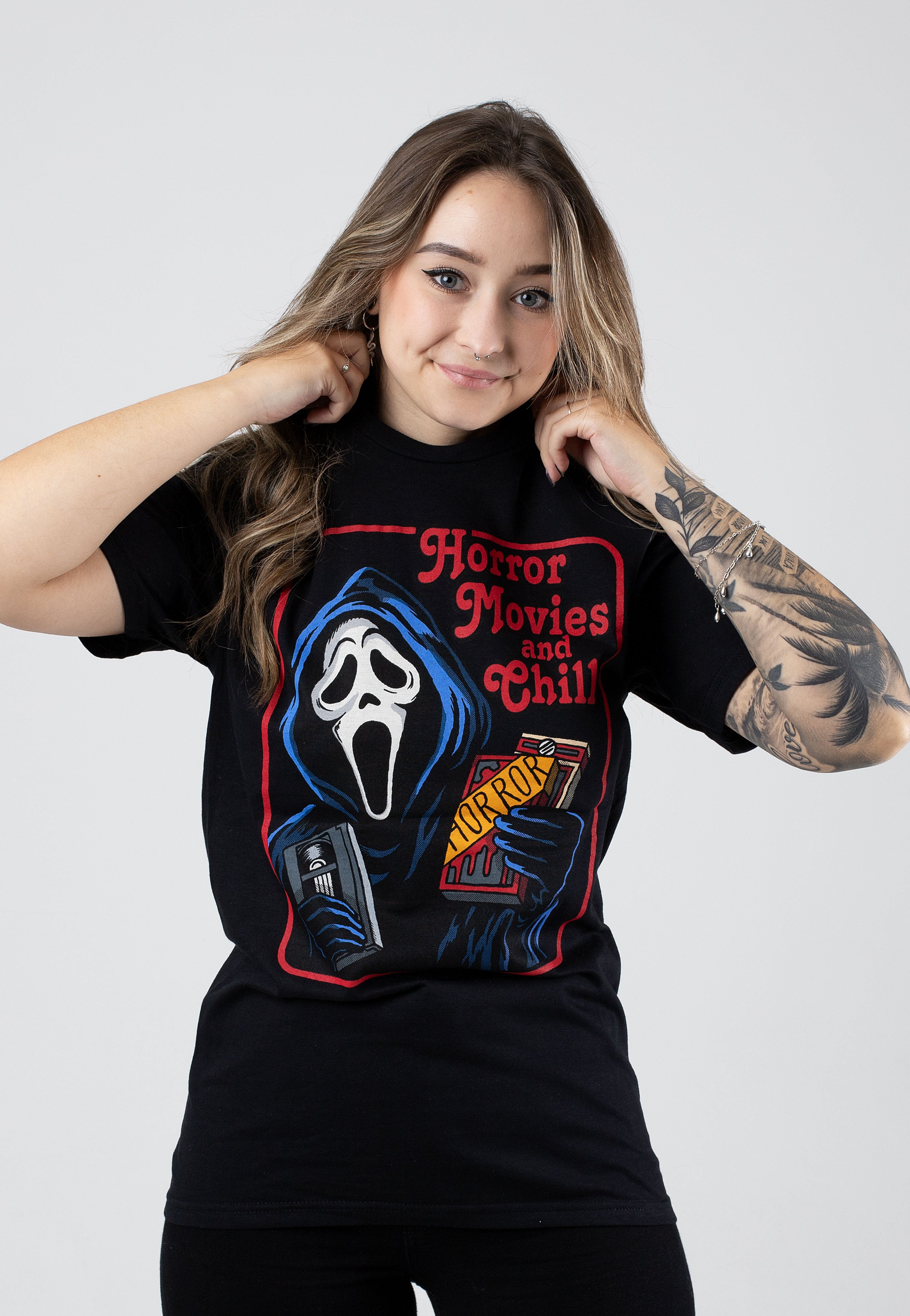 Scream - Horror Movie And Chill - T-Shirt | Women-Image