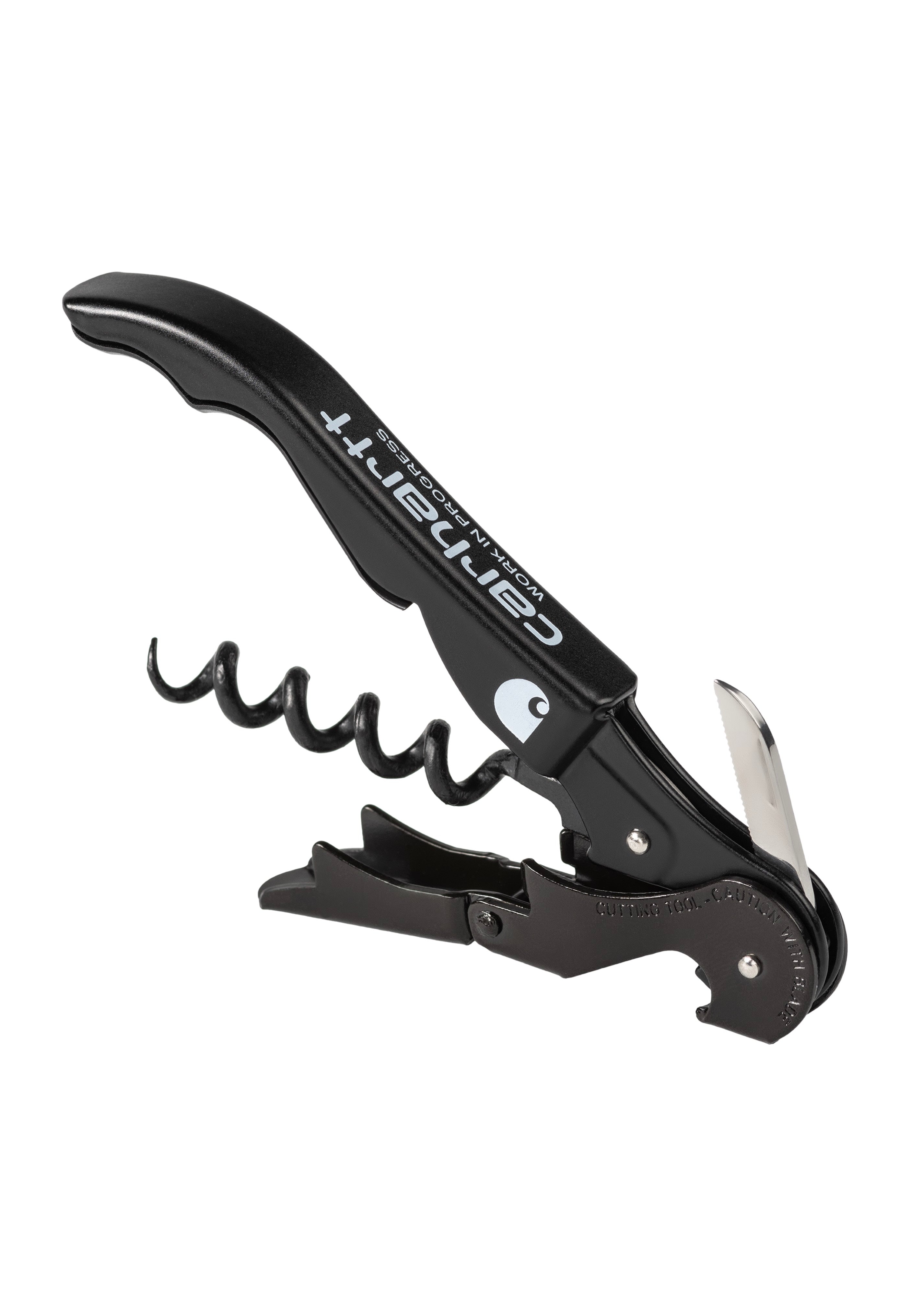 Carhartt WIP - Script Pulltap’s Black/White - Corkscrew | Neutral-Image