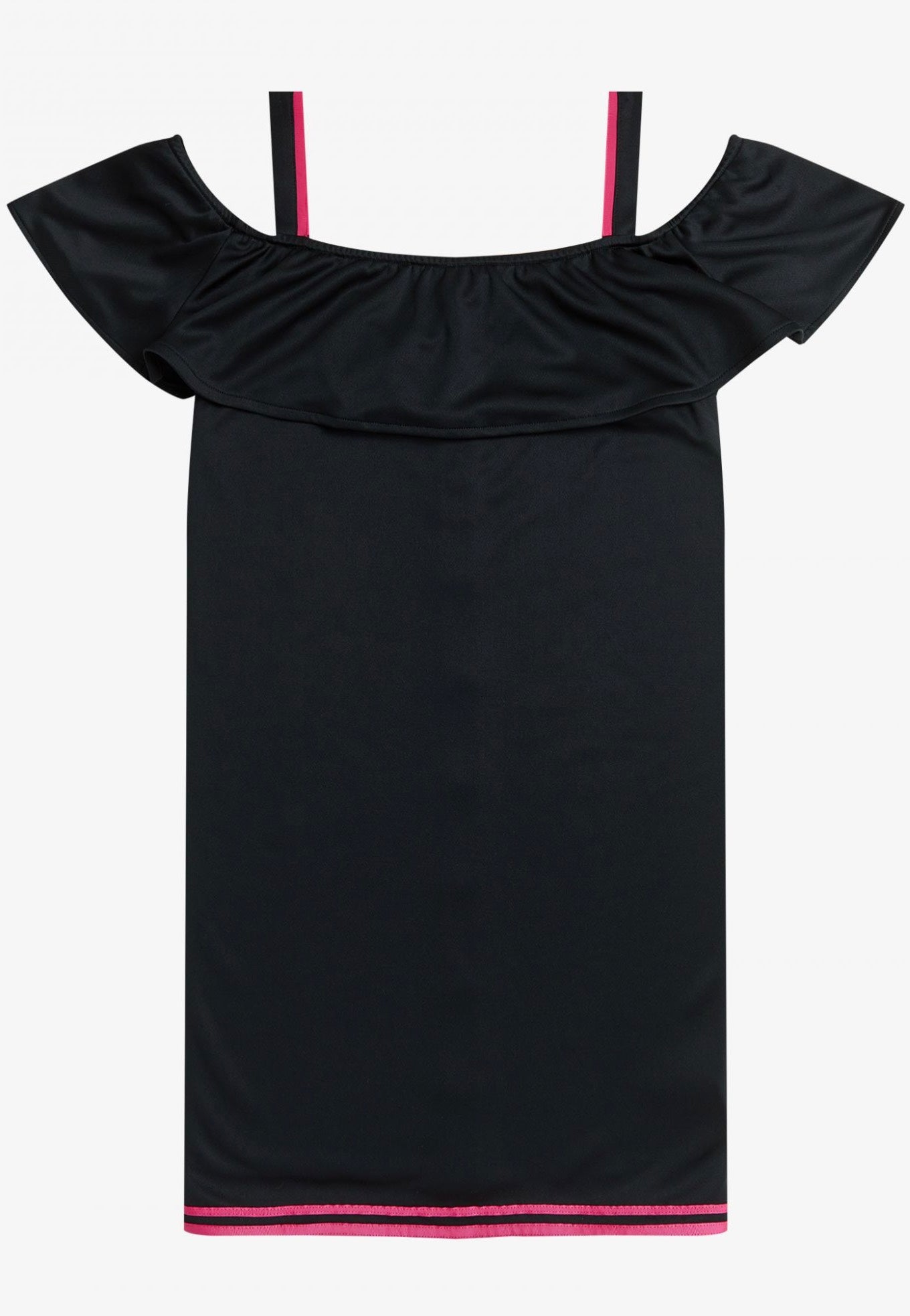 Fred Perry x Amy Winehouse - Off The Shoulder Black - Dress | Women-Image