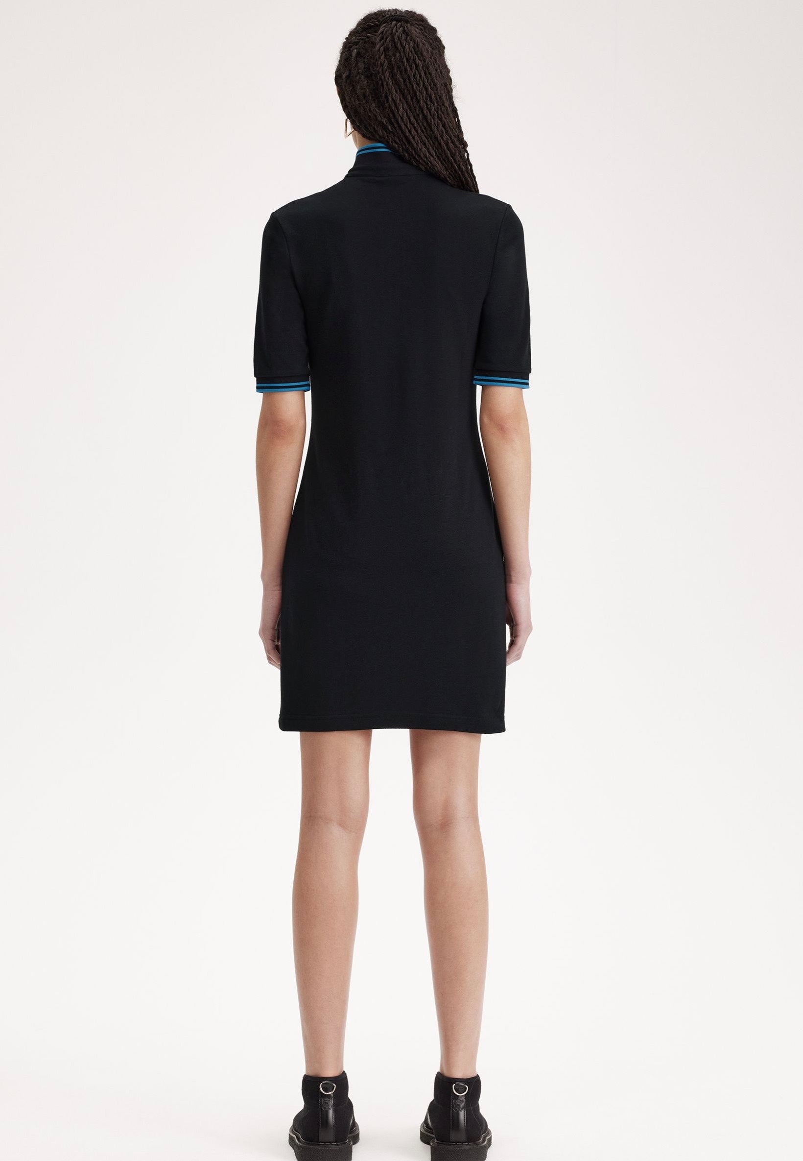 Fred Perry x Amy Winehouse - Tipped Pique Black - Dress | Women-Image