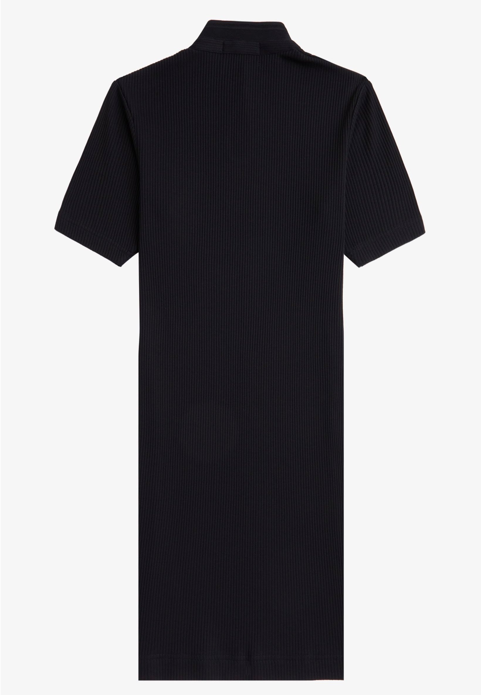 Fred Perry x Amy Winehouse - Ribbed Polo Black - Dress | Women-Image