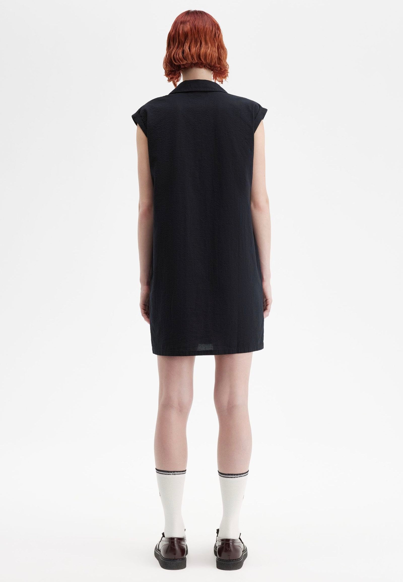 Fred Perry x Amy Winehouse - Open Collar Black - Dress | Women-Image