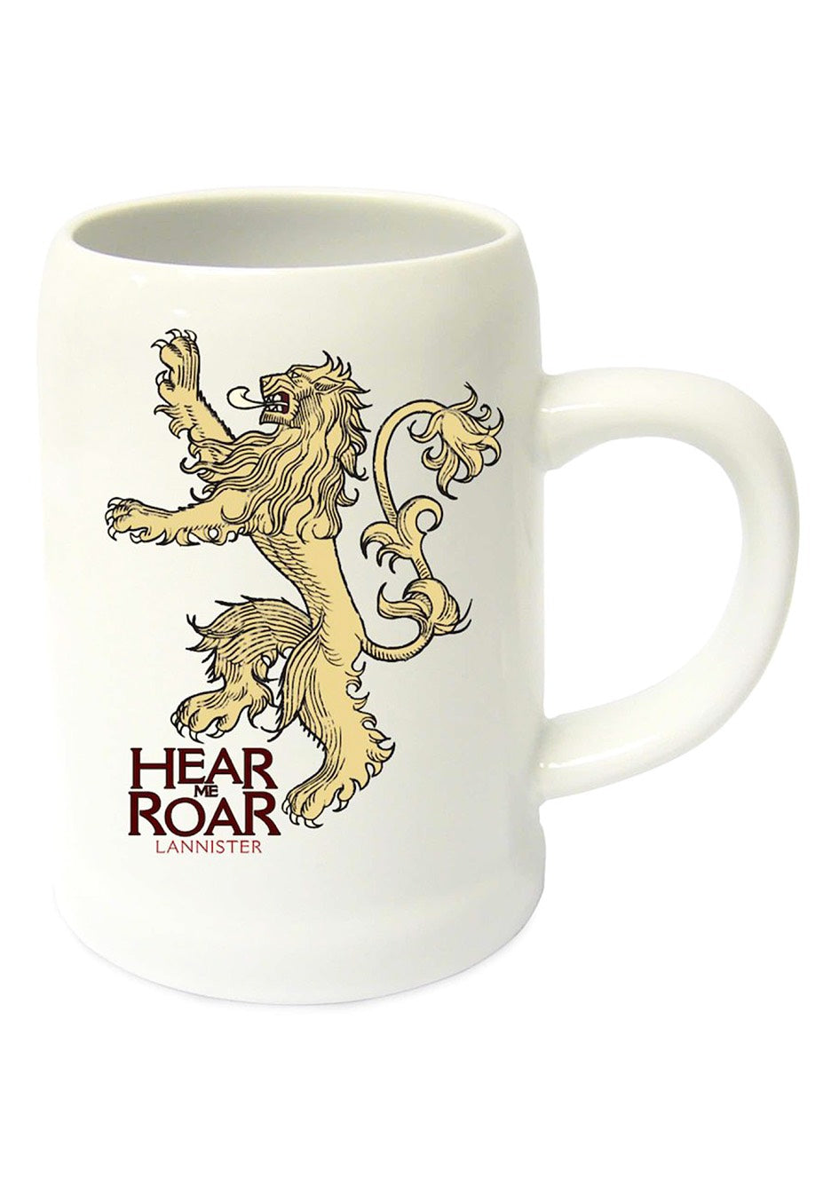 Game Of Thrones - Lannister Ceramic Stein - Mug | Neutral-Image