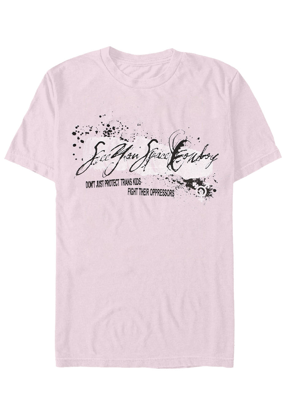 SeeYouSpaceCowboy - Trans Kids Light Pink - T-Shirt | Neutral-Image