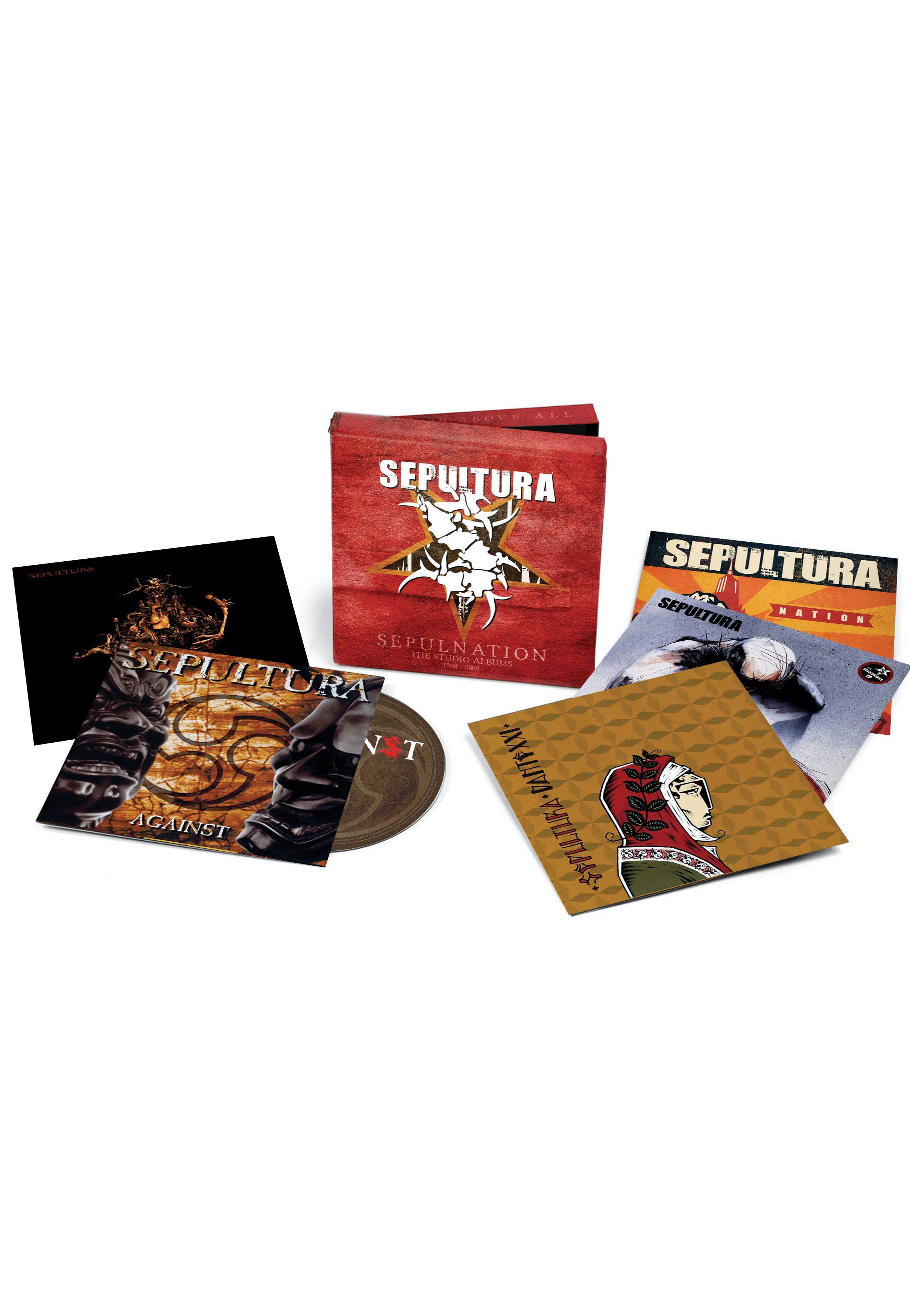 Sepultura - Sepulnation - The Studio Albums 1998-2009 - 5 CD Box Set | Neutral-Image