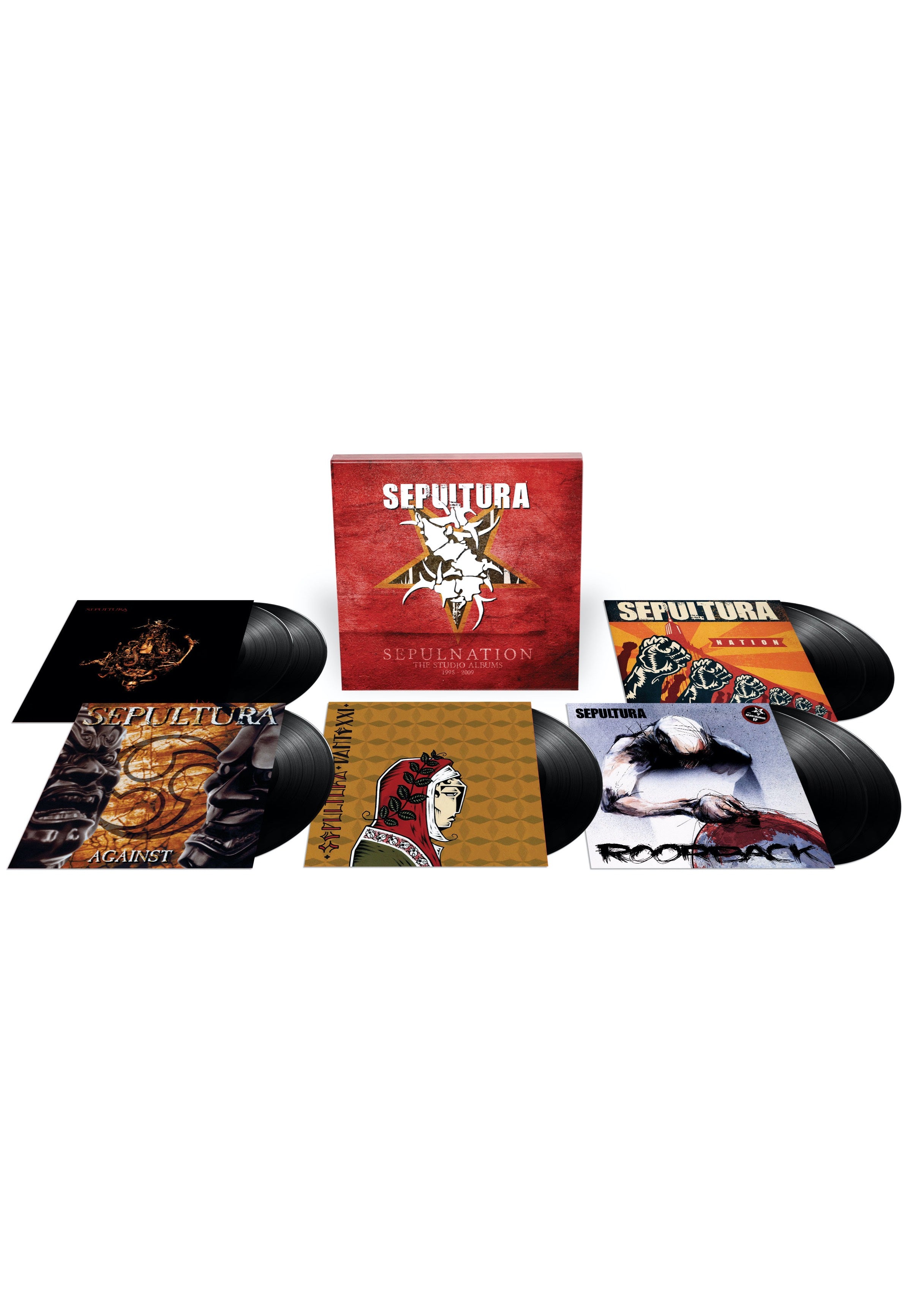 Sepultura - Sepulnation - The Studio Albums 1998-2009 - 8 Vinyl Box Set | Neutral-Image