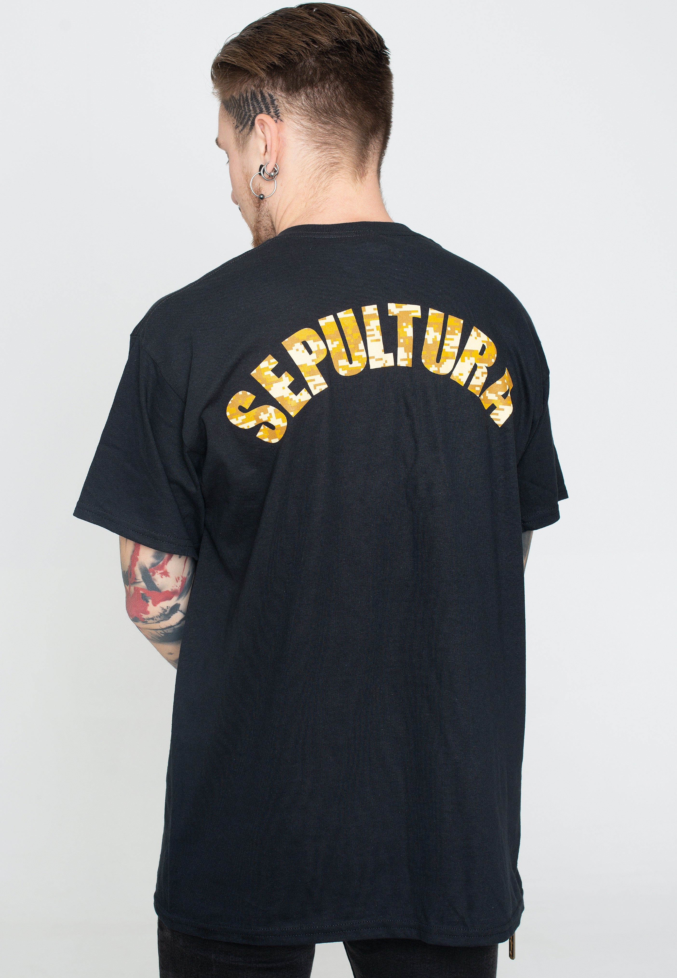 Sepultura - Camo Logo - T-Shirt | Men-Image