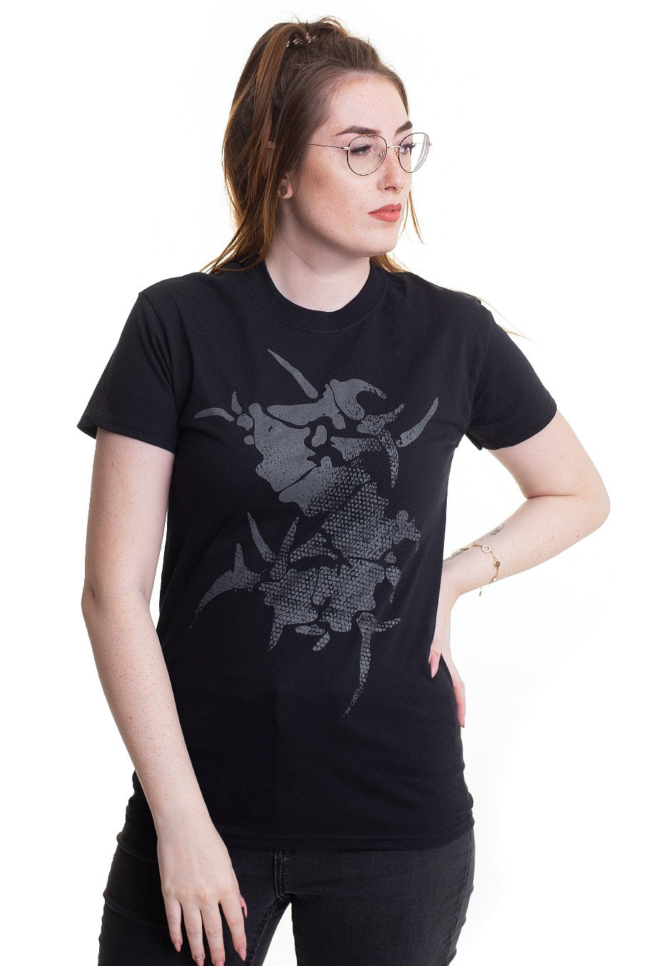 Sepultura - Grey Icon - T-Shirt | Women-Image