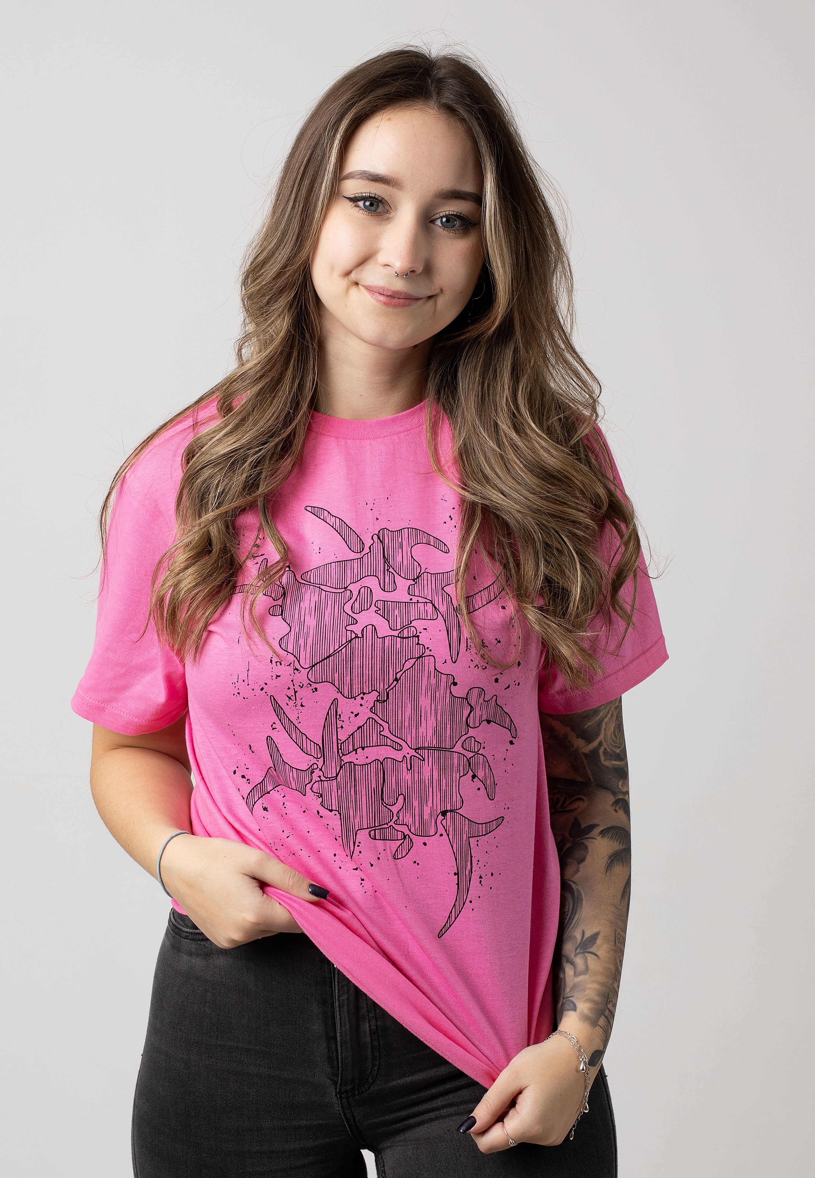 Sepultura - Logo Pink - T-Shirt | Women-Image