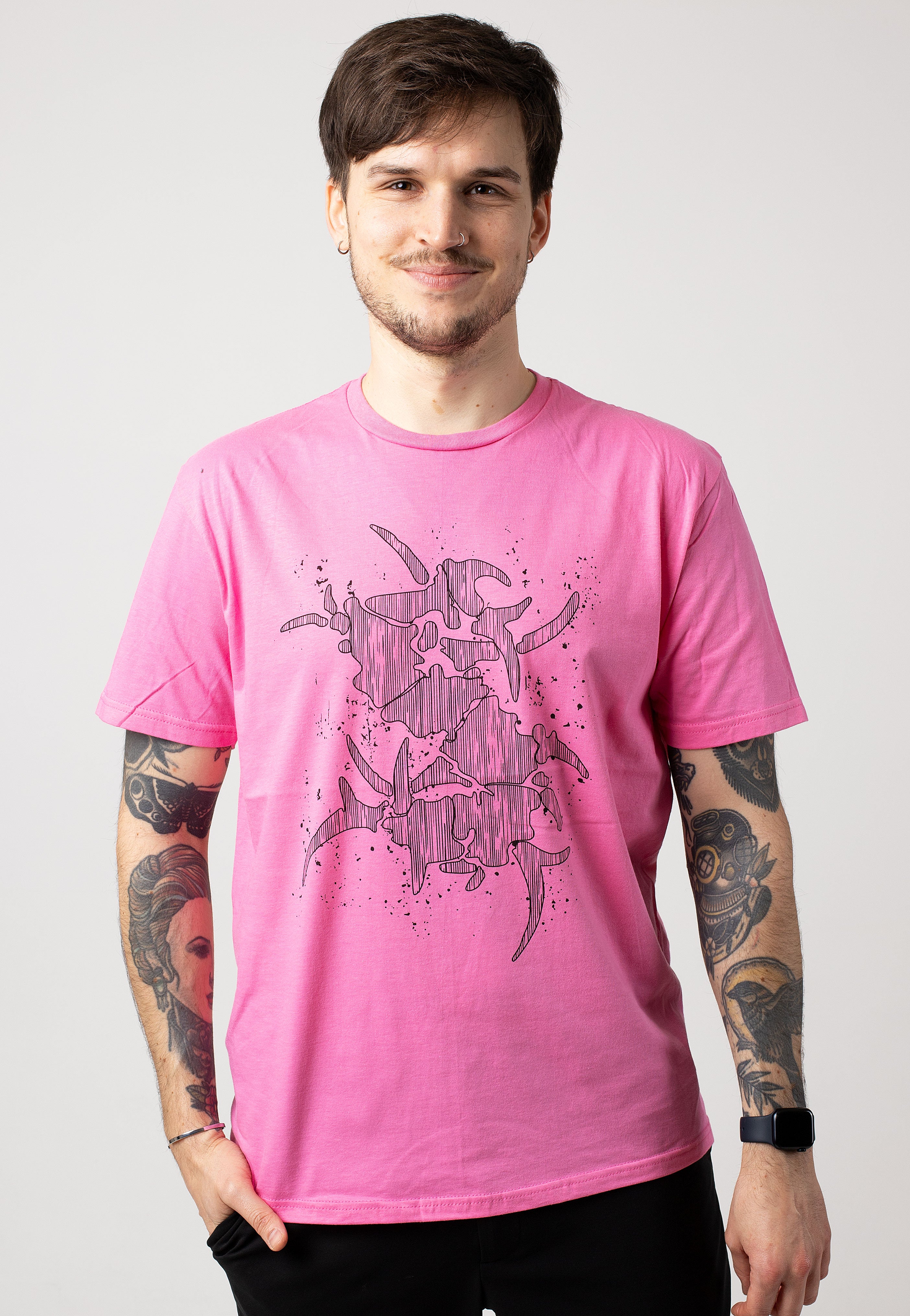 Sepultura - Logo Pink - T-Shirt | Men-Image