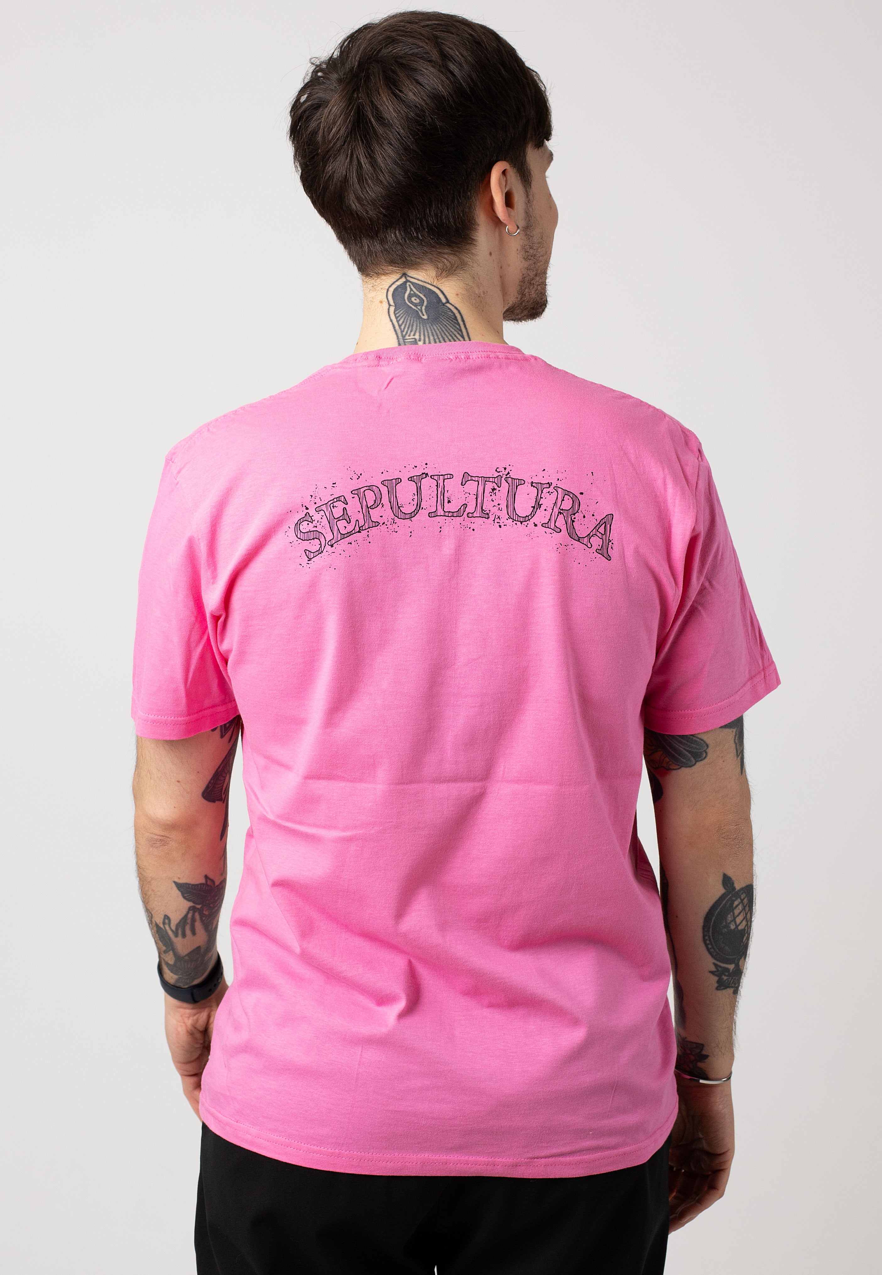 Sepultura - Logo Pink - T-Shirt | Men-Image