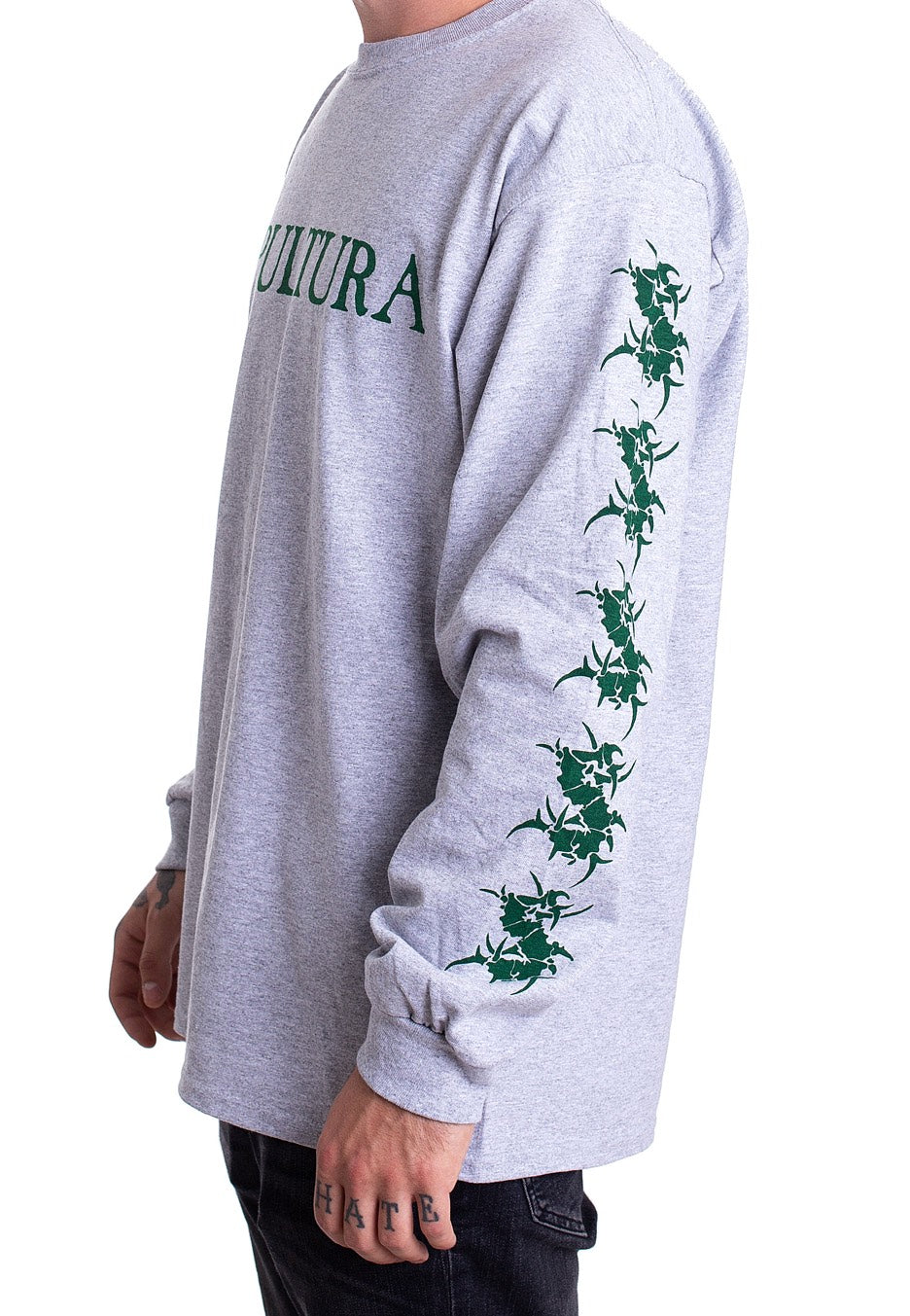 Sepultura - Logo Sportsgrey - Longsleeve | Men-Image