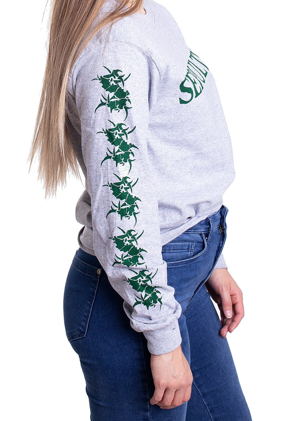 Sepultura - Logo Sportsgrey - Longsleeve | Women-Image