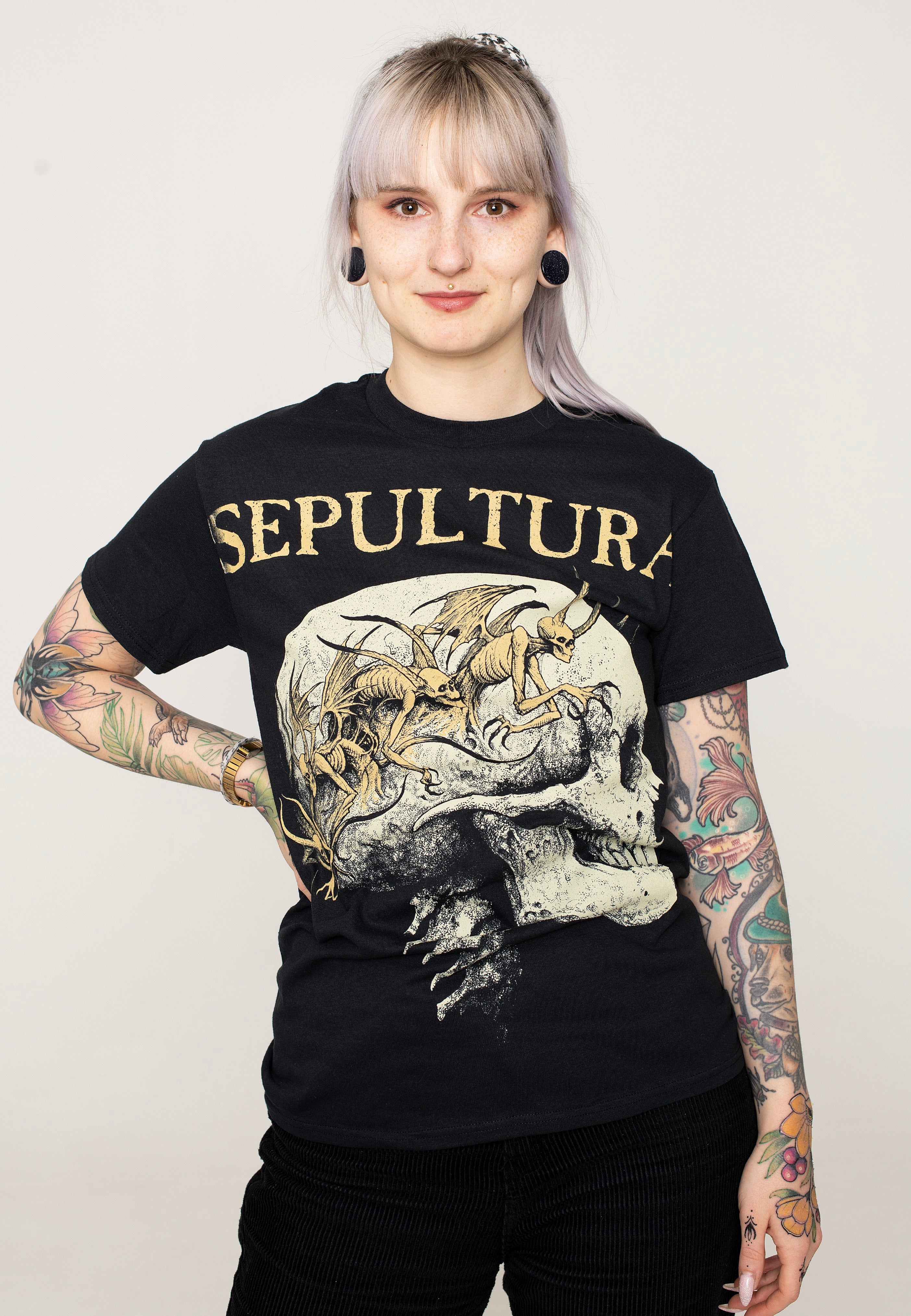 Sepultura - Skull Wings - T-Shirt | Women-Image