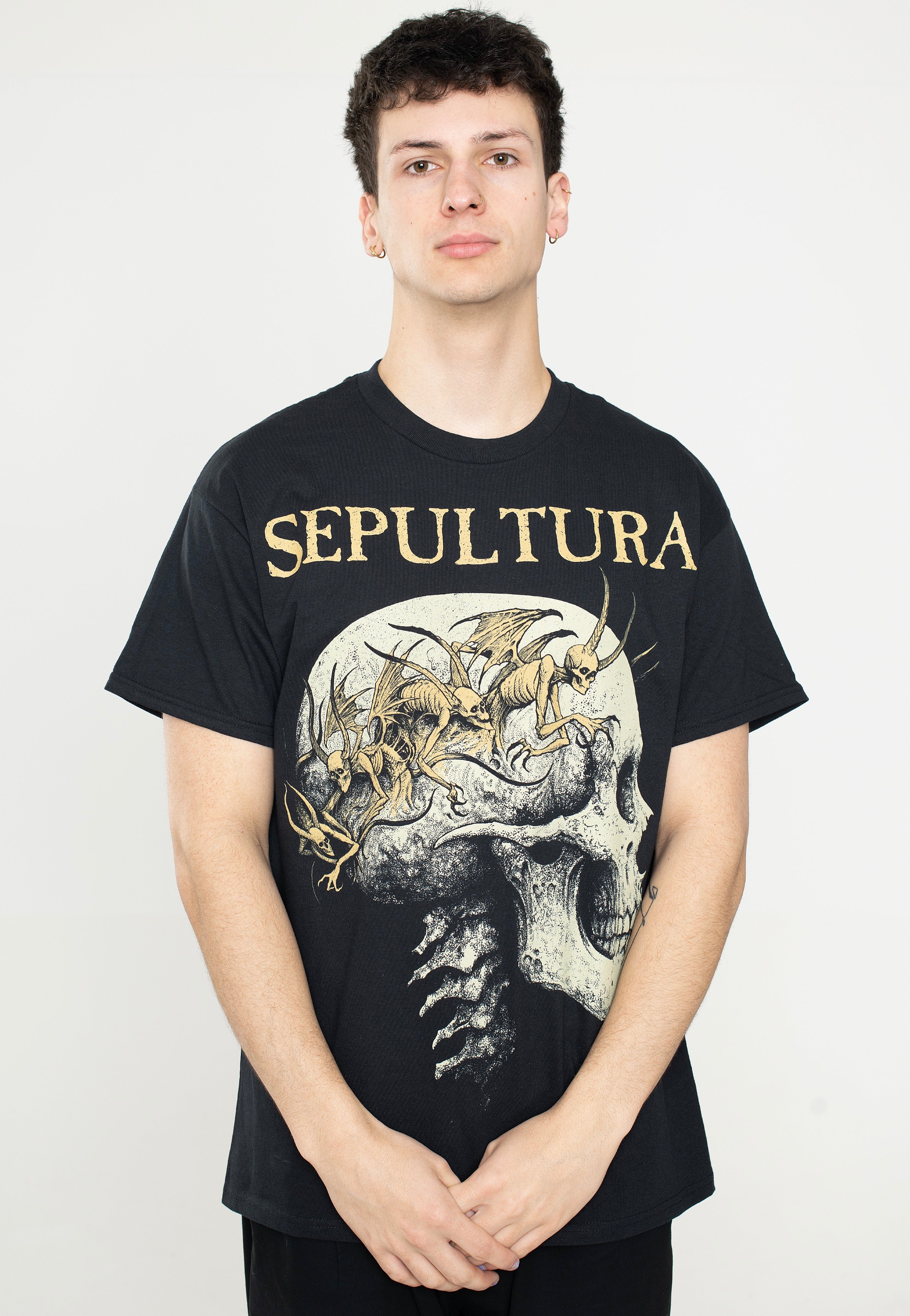 Sepultura - Skull Wings - T-Shirt | Men-Image