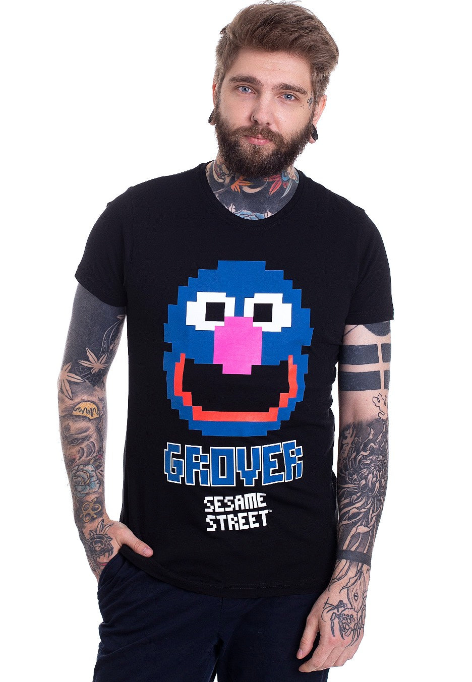 Sesame Street - Grover - T-Shirt | Men-Image