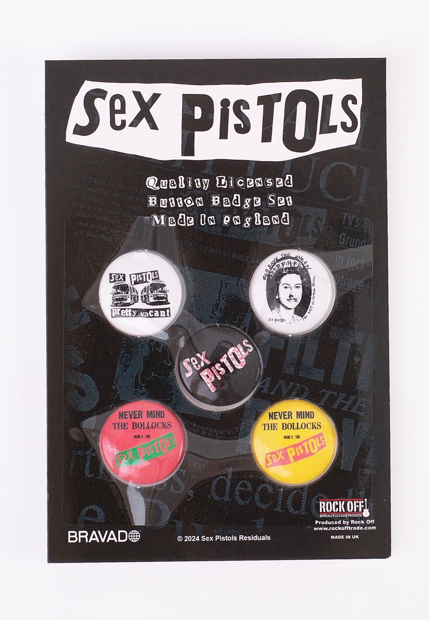 Sex Pistols - Never Mind The B**** - Button | Neutral-Image