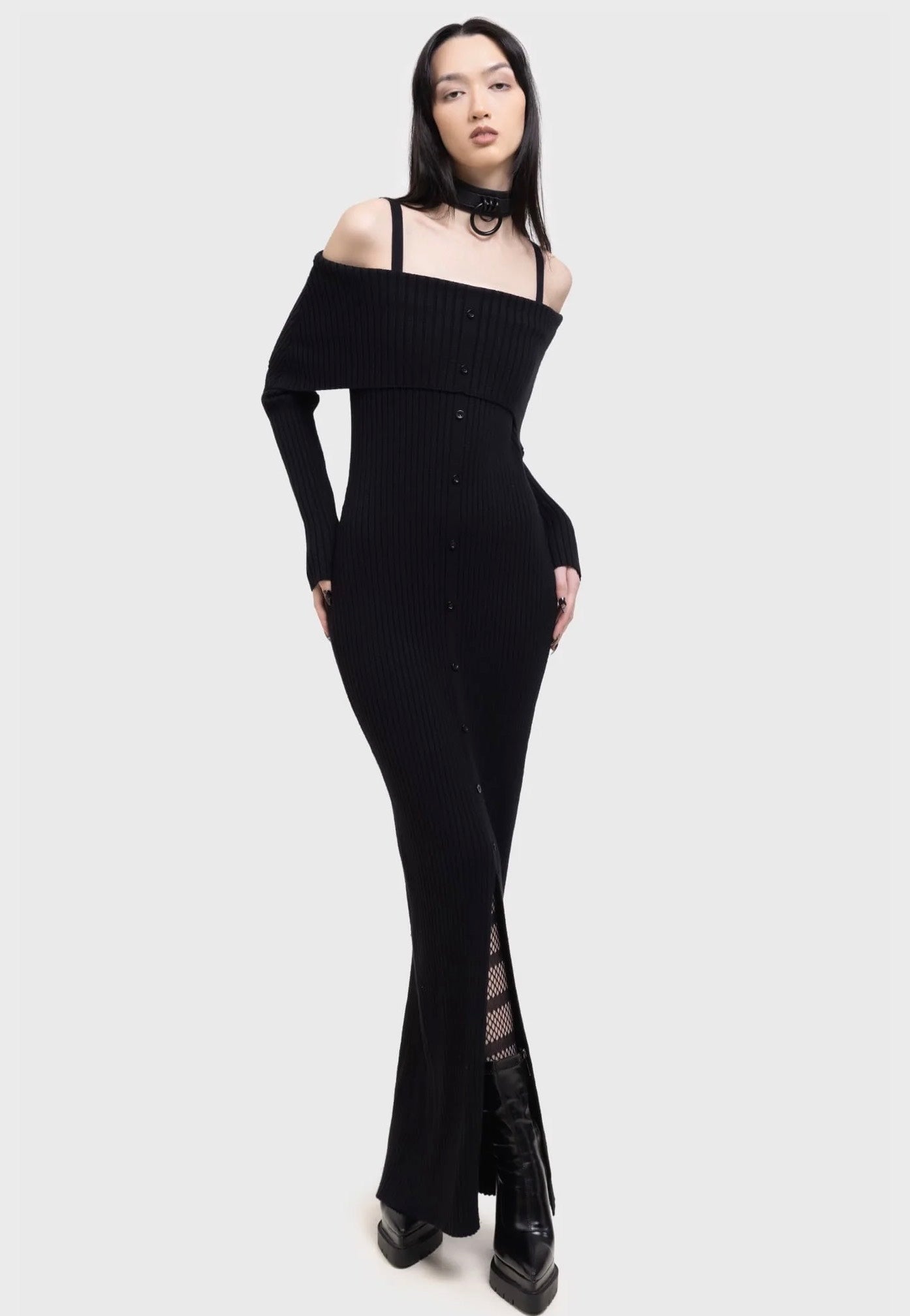 Killstar x Kihilist - Shadow Empress Black - Dress | Women-Image