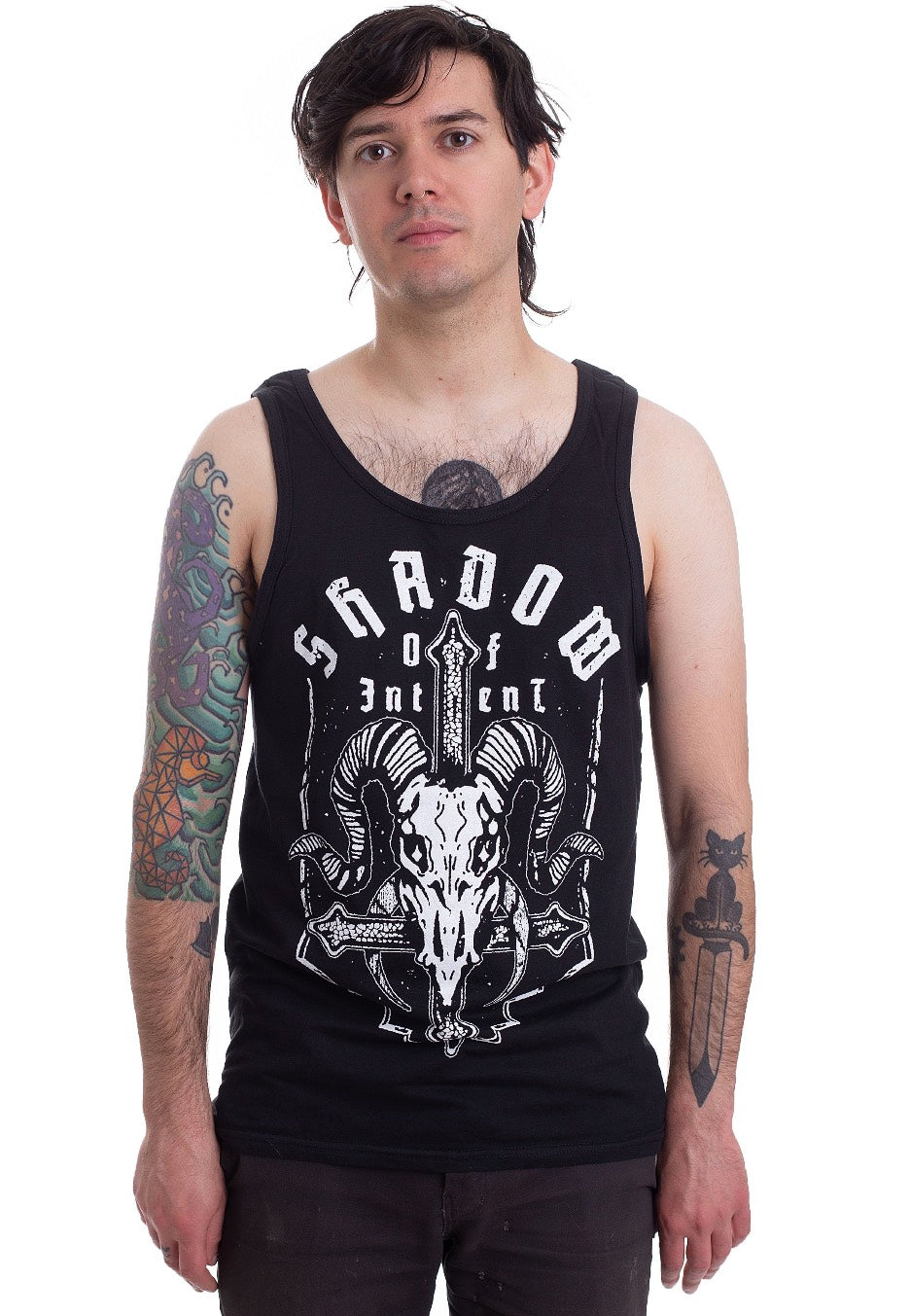 Shadow Of Intent - Goat Skull - Tank | Men-Image