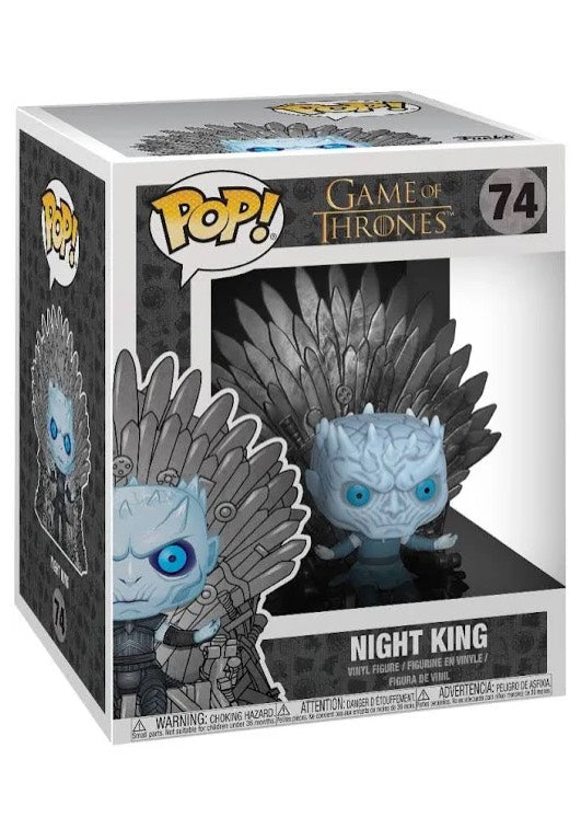 Game Of Thrones - Night King Sitting on Throne POP! Vinyl Deluxe - Funko Pop | Neutral-Image