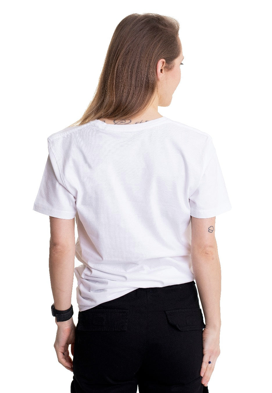 Sia - Coloured Cat White - T-Shirt | Women-Image