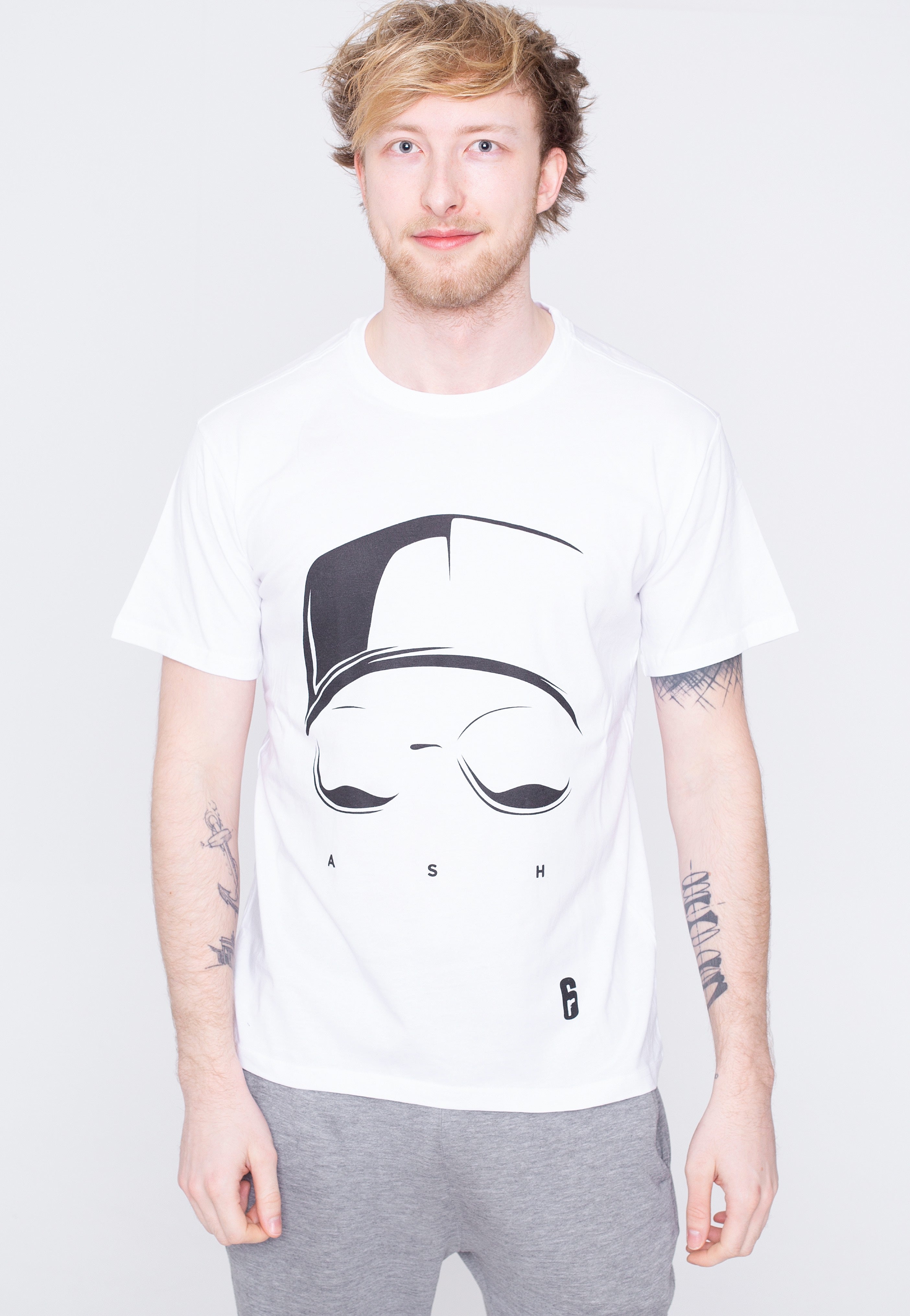 Tom Clancy's Rainbow Six Siege - Ash White - T-Shirt | Men-Image