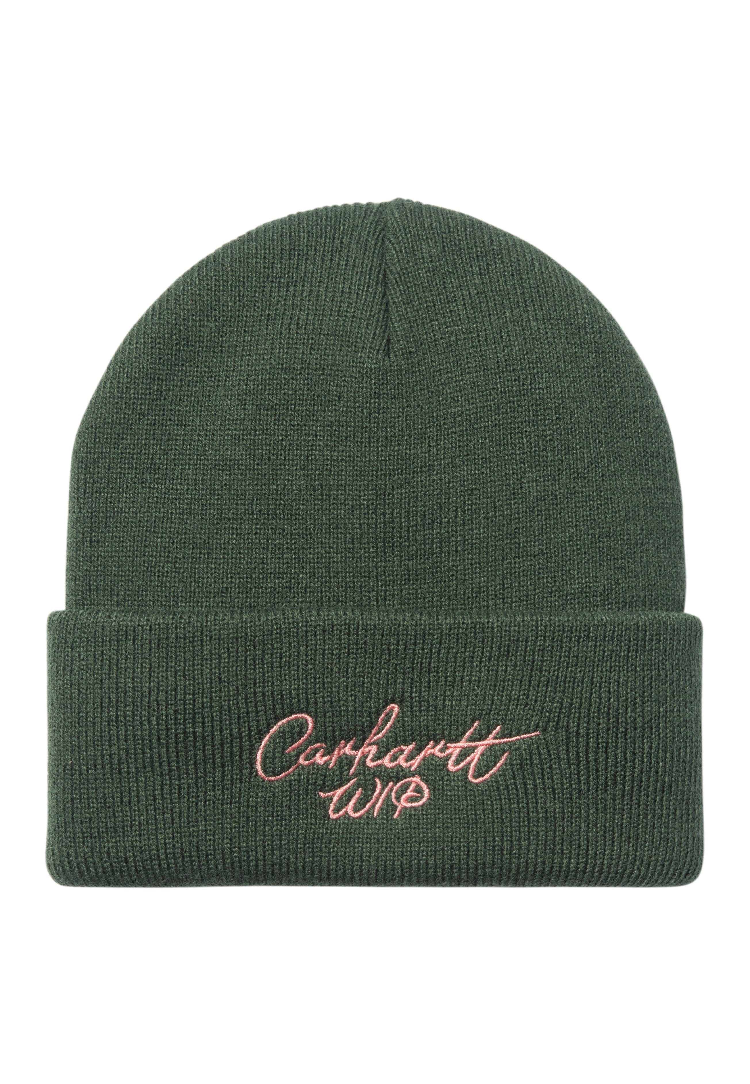 Carhartt WIP - Signature Sycamore Tree/Dusty Rose - Beanie | Neutral-Image