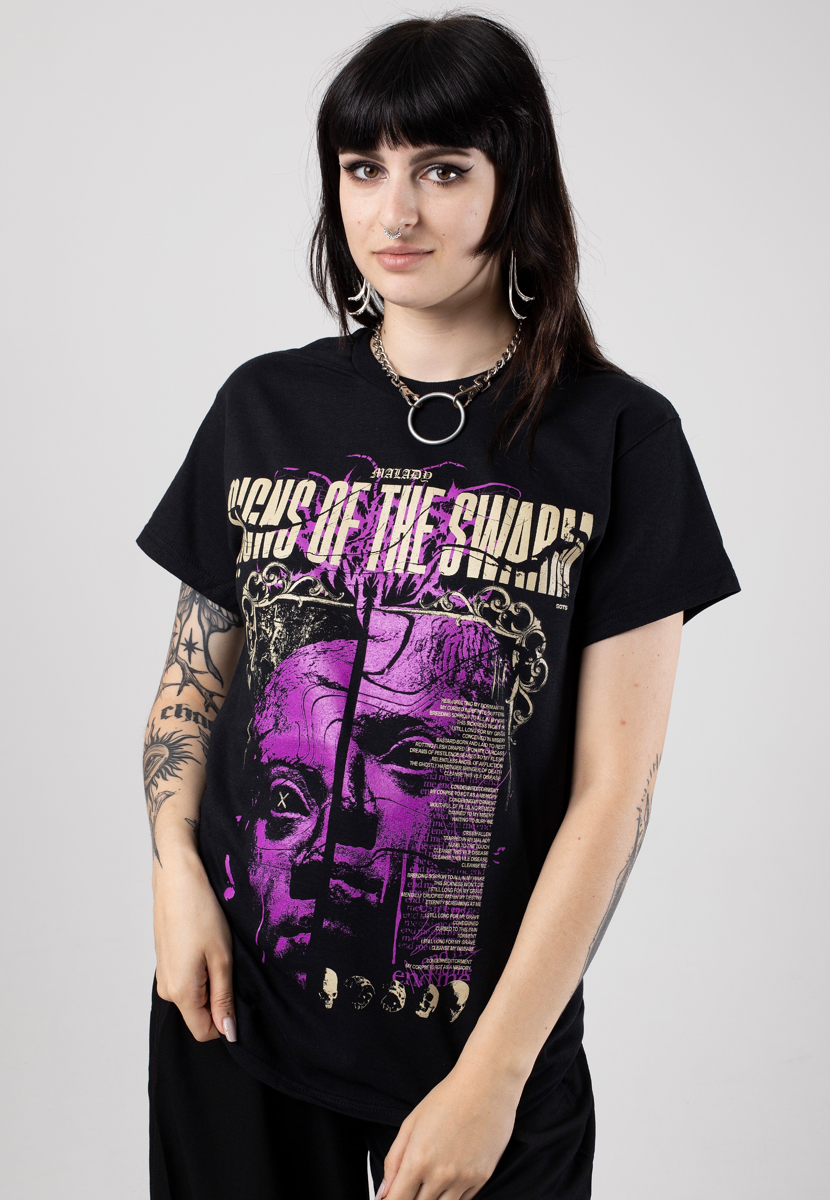 Signs Of The Swarm - Malady - T-Shirt | Women-Image