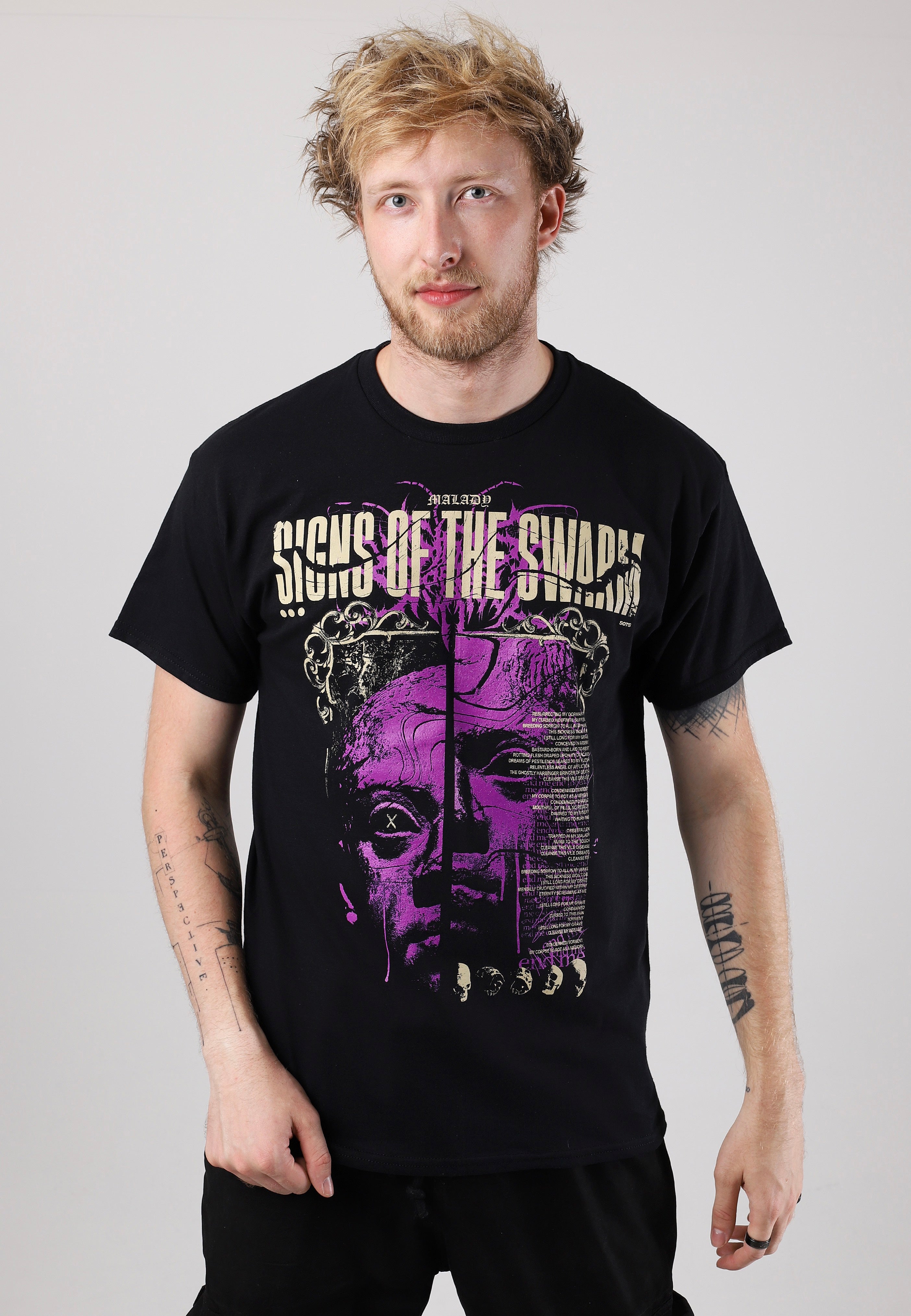 Signs Of The Swarm - Malady - T-Shirt | Men-Image