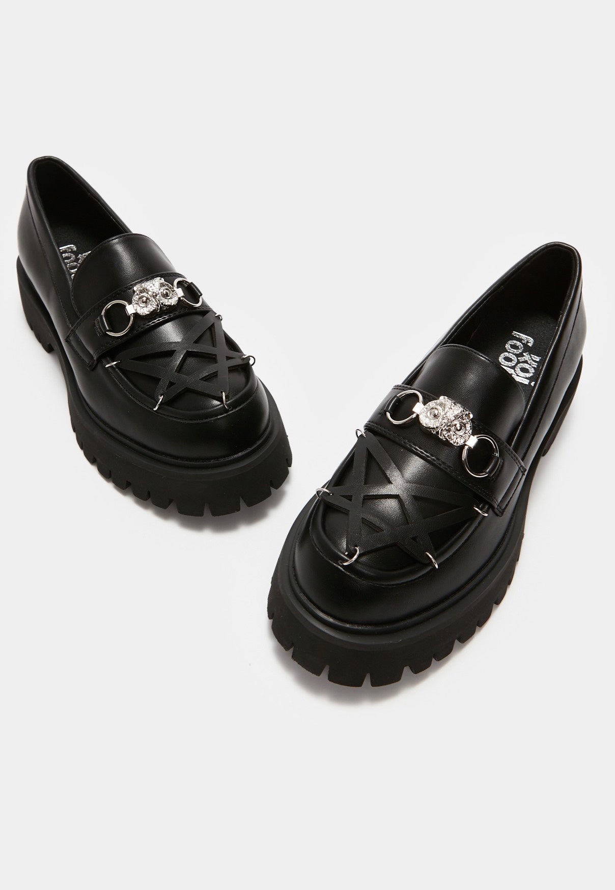 Koi Footwear - Silent Dusk Owl Pentagram Black - Shoes | Women-Image