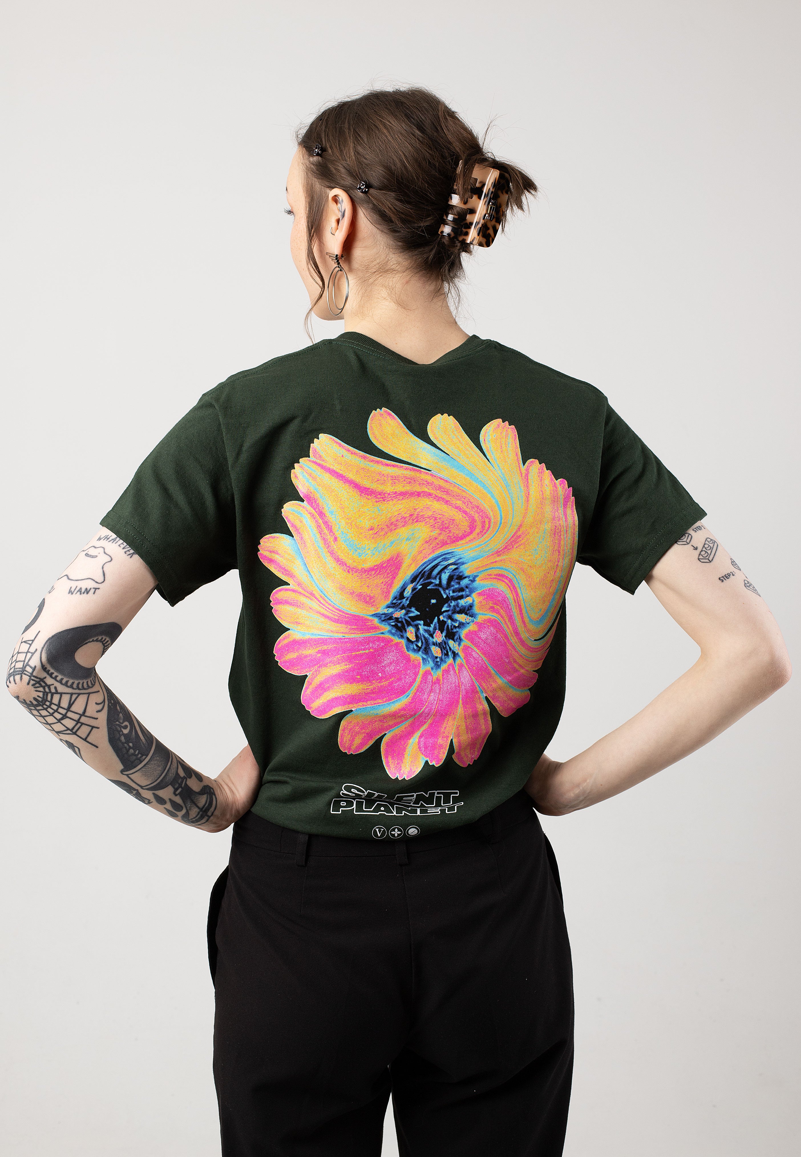 Silent Planet - Superbloom Forest Green - T-Shirt | Women-Image