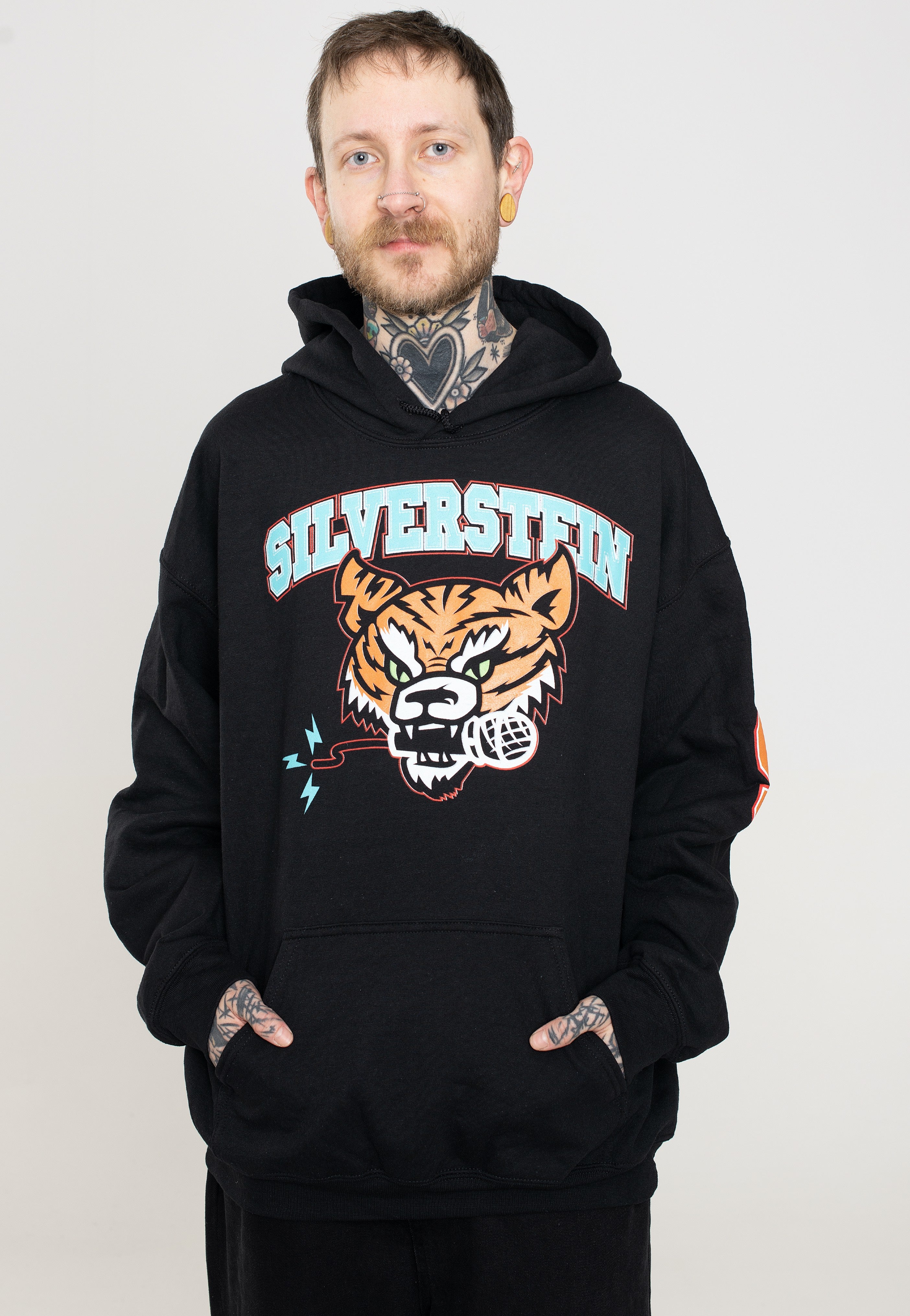 Silverstein - Collegiate Tiger - Hoodie | Men-Image