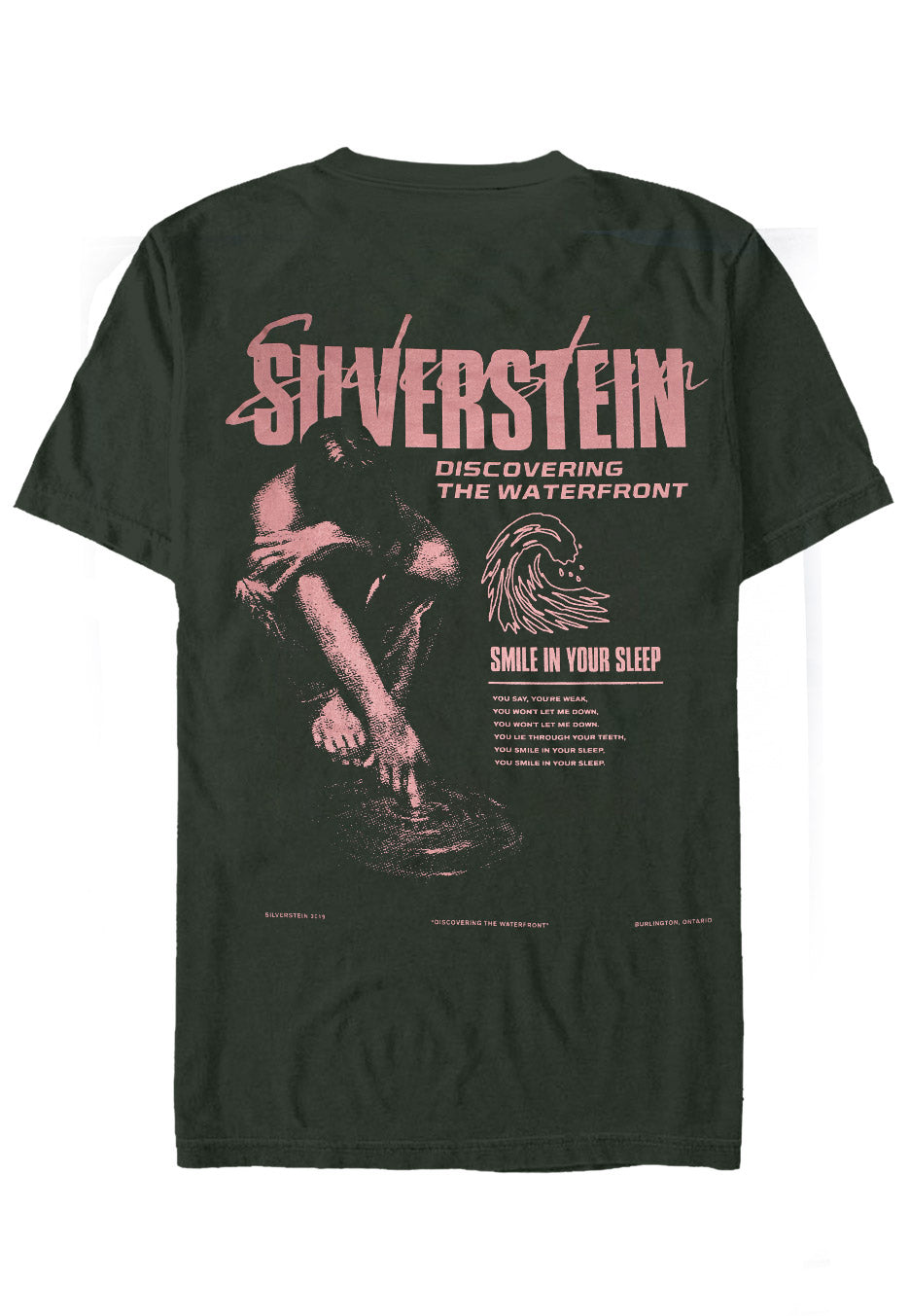 Silverstein - Discovering The Waterfront Forest Green - T-Shirt | Neutral-Image