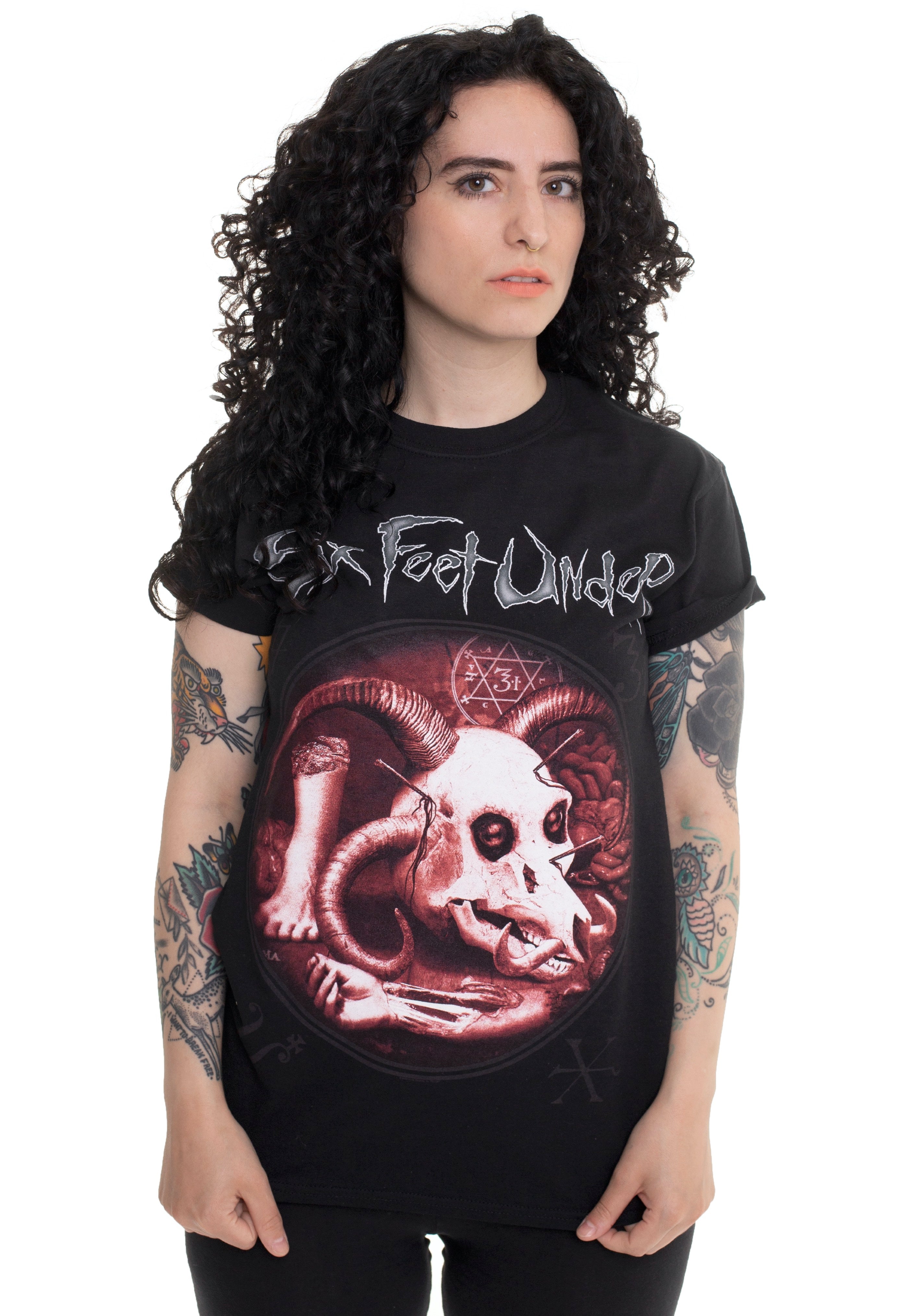 Six Feet Under - Euro Tour - T-Shirt | Women-Image