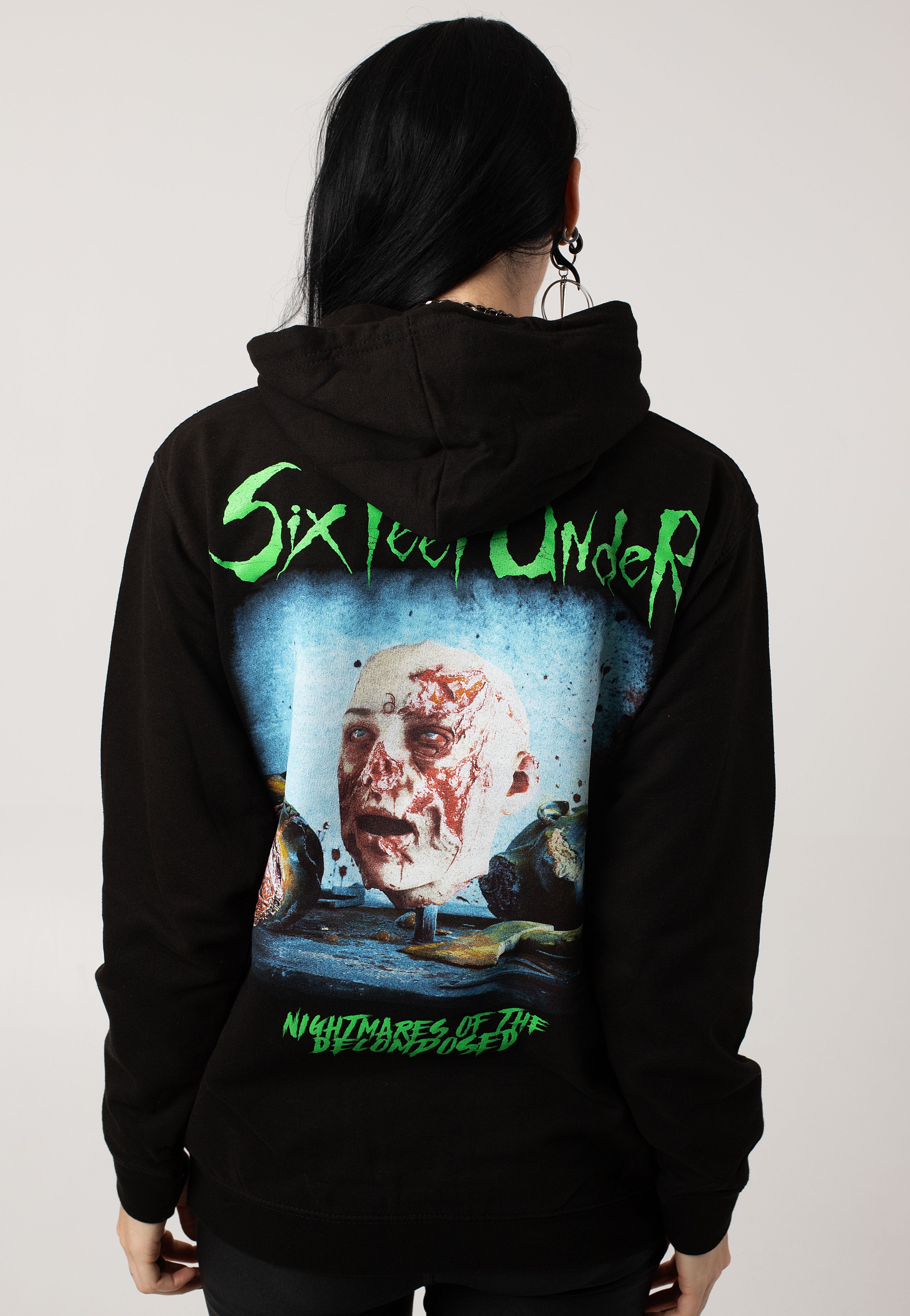 Six Feet Under - Nightmares Of The Decomposed - Hoodie | Women-Image