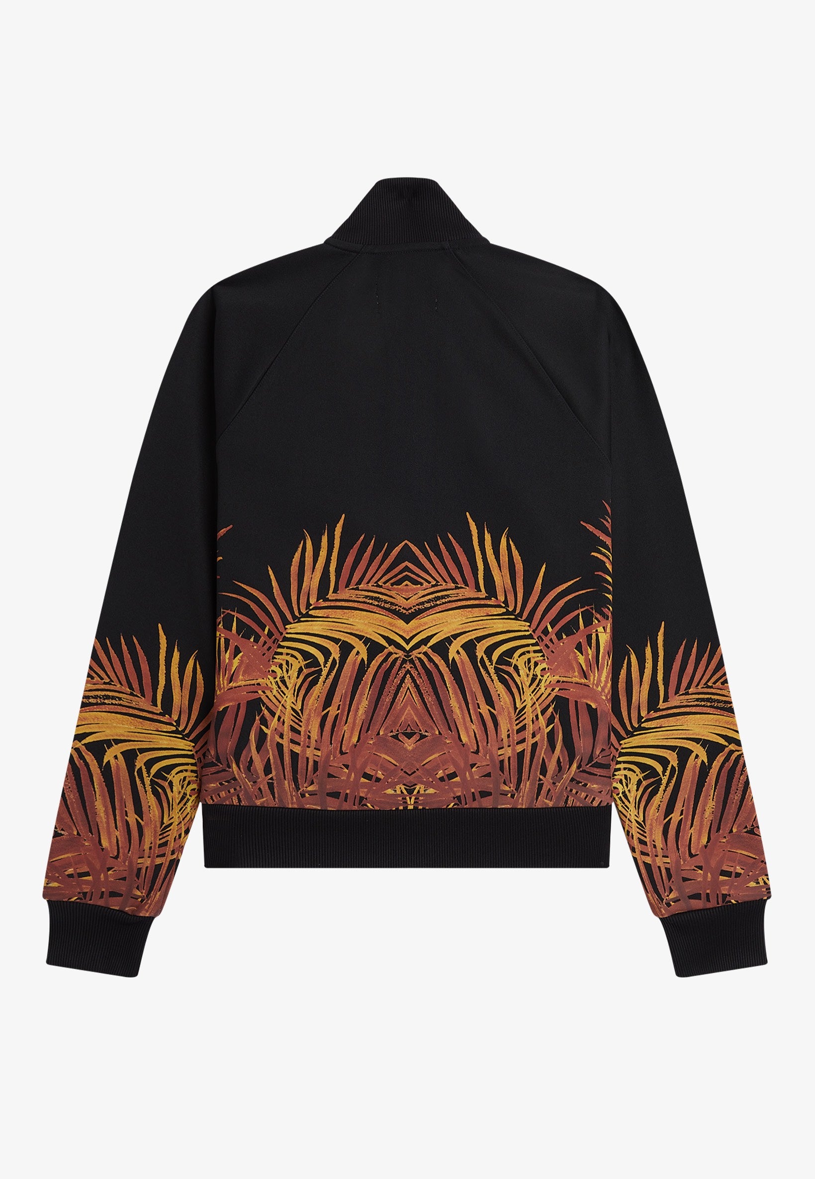 Fred Perry x Amy Winehouse - Palm Print Track Black - Track Jacket | Women-Image