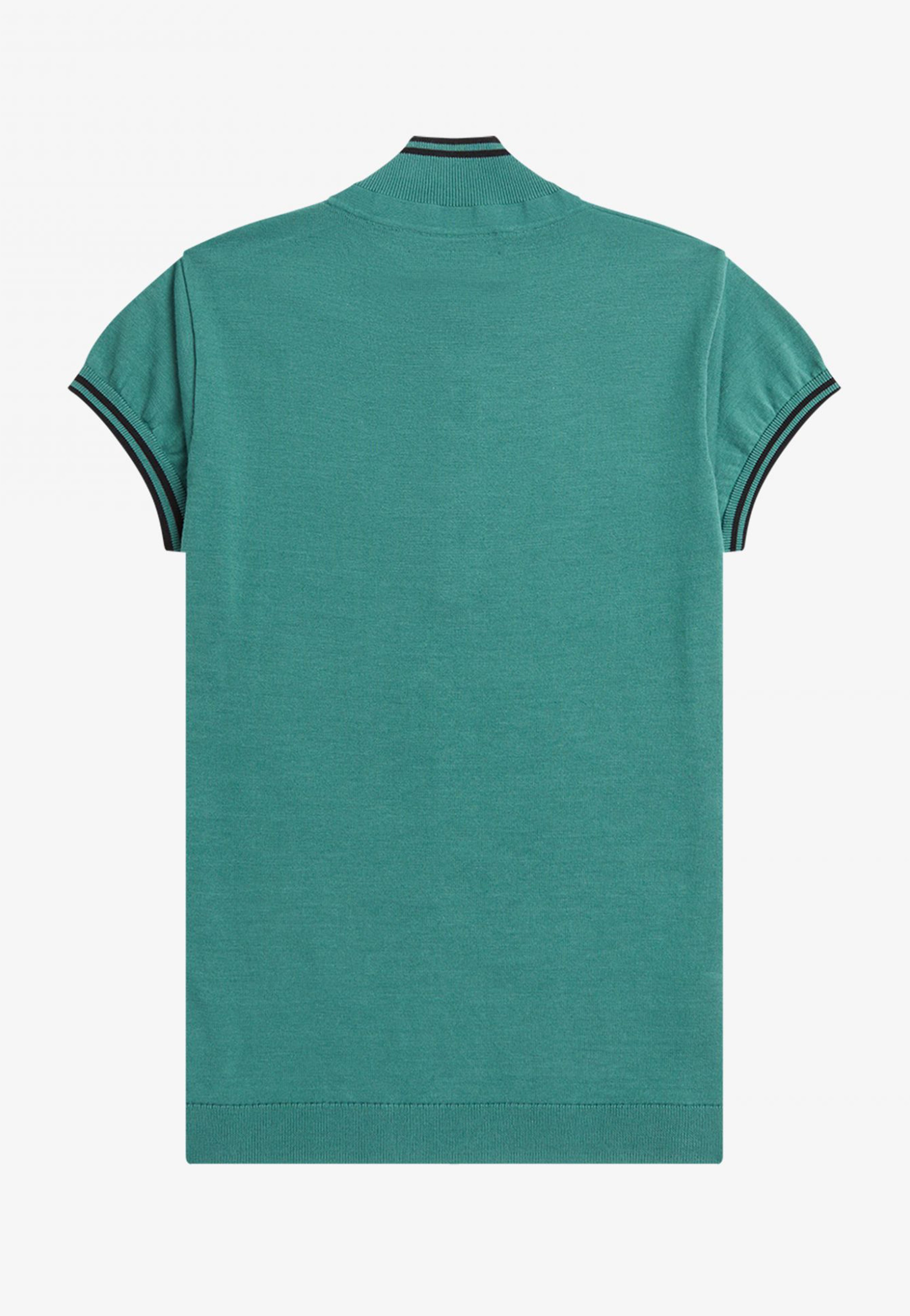 Fred Perry x Amy Winehouse - Knitted Deep Mint - Polo | Women-Image