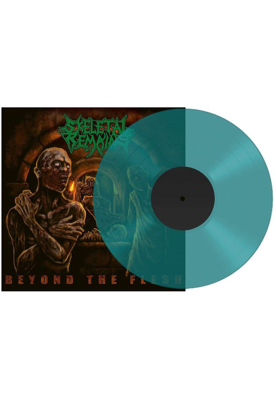 Skeletal Remains - Beyond The Flesh (Re-Issue 2021) Transparent Petrol - Colored Vinyl | Neutral-Image